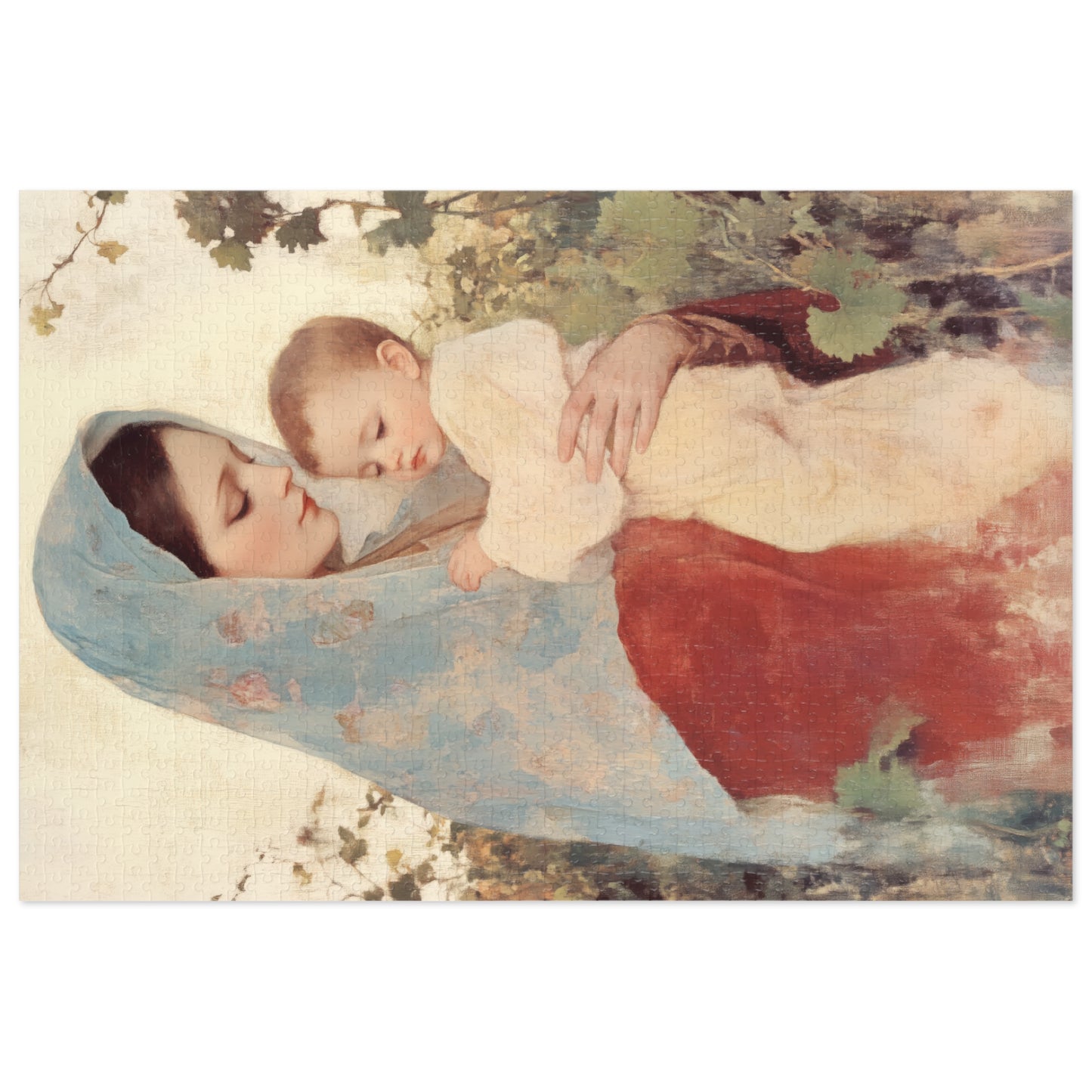 Our Lady of the Grapes / Out Lady of the Harvest - Puzzle & Keepsake Tin - Religious Jigsaw Puzzle (30, 110, 252, 500,1000-Piece)