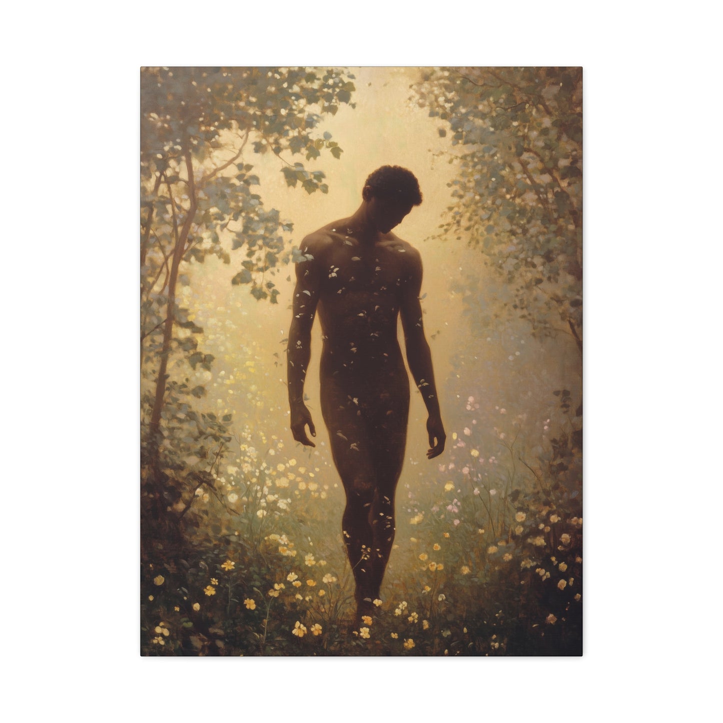 Saint Adam - Museum Wrapped Canvas - Sanctified Souls Print - Religious Art for your Home