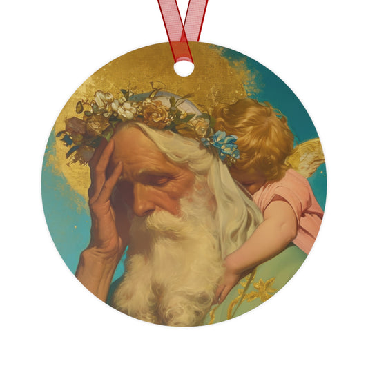 Saint Alexis Falconieri - Apostle Metal Ornament - Religious Holiday Christmas Keepsake - Religious Catholic Tree Ornament - Christmas Gift