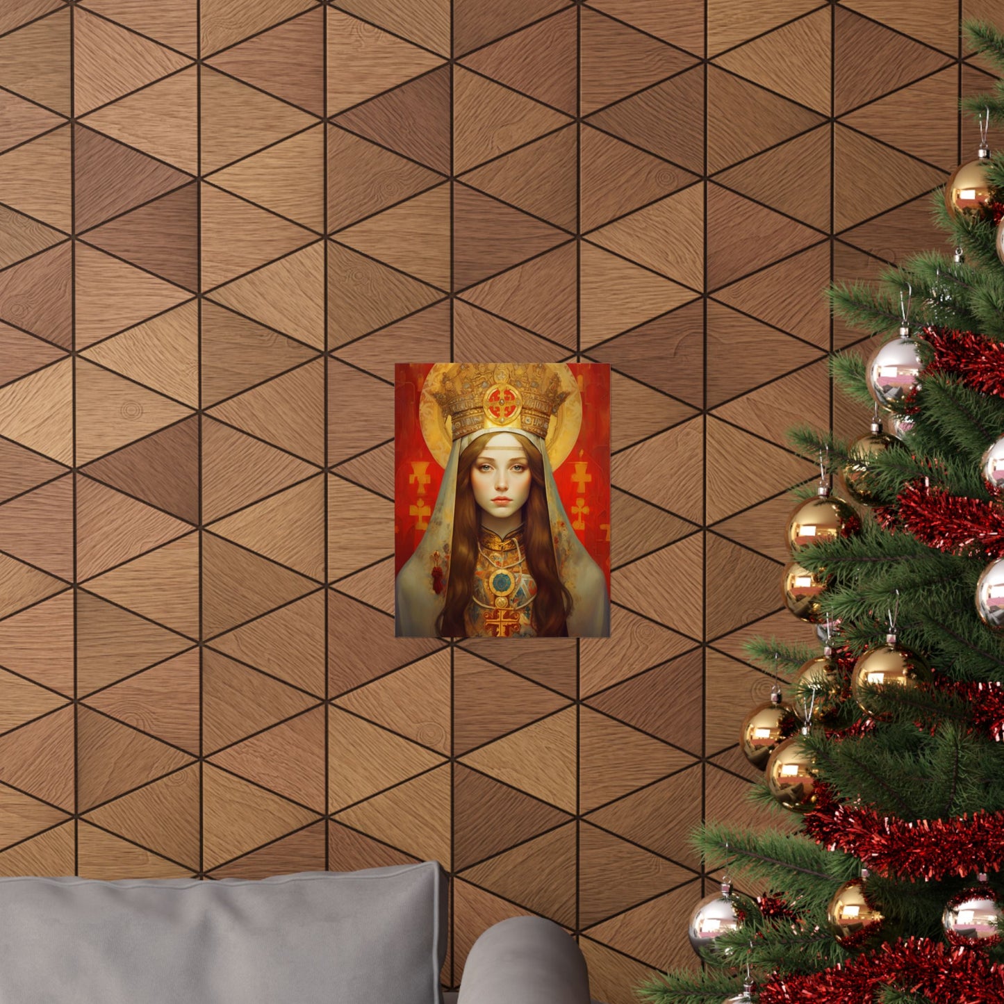Saint Alexandra Print - Sanctified Souls Print - Multiple Sizes - Premium Matte Vertical Posters