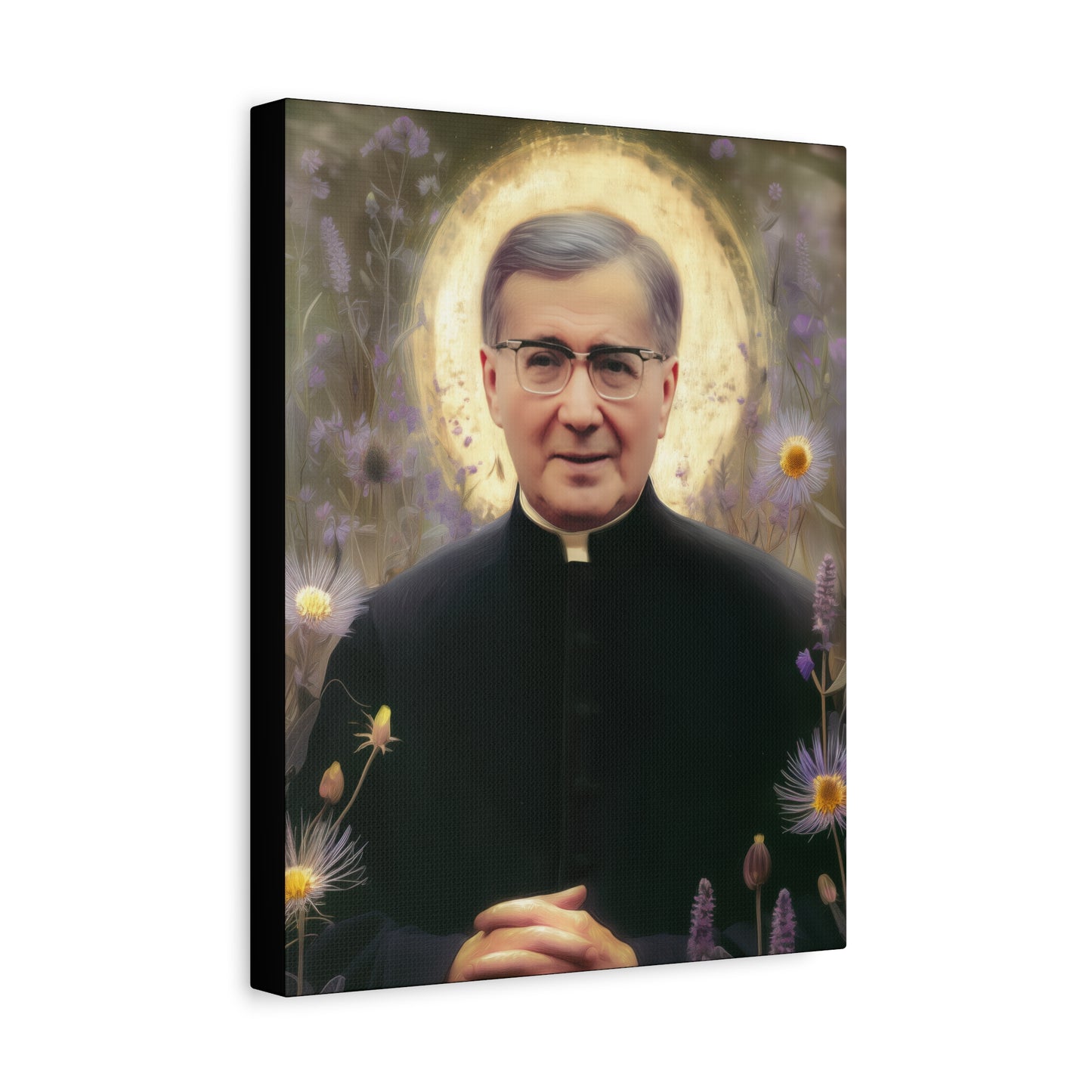 Saint Josemaría Escrivá - Museum Wrapped Canvas - Print - Religious Art for your Home - Christian print