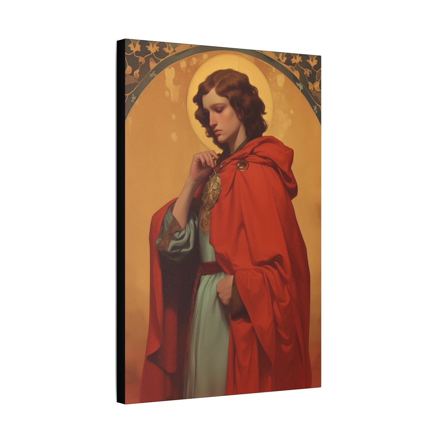 Saint Casimir of Poland Canvas Print - Multiple Sizes - Catholic Home art - Museum Wrapped Canvas - Sanctified Souls Print