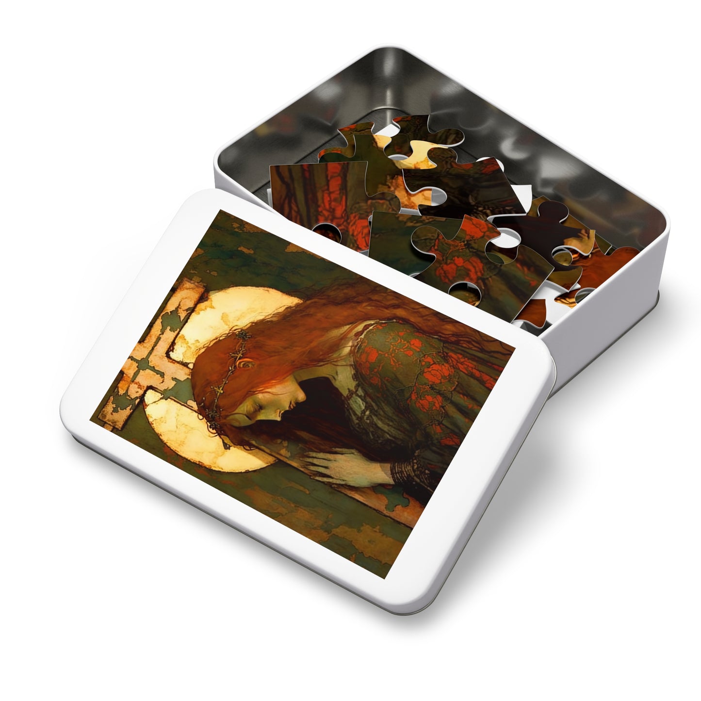 The Eternal Hope of Mary Magdalene - Puzzle and Keepsake Tin - Religious Jigsaw Puzzle (30, 110, 252, 500,1000-Piece) - Catholic Puzzle