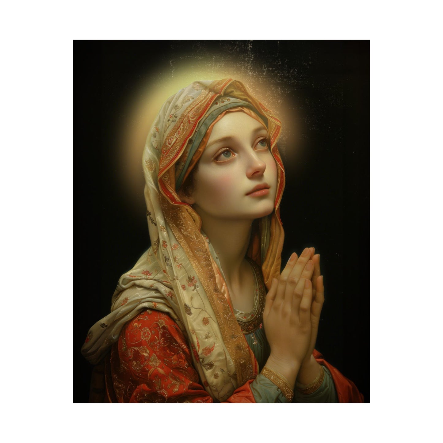 Saint Regina - Sanctified Souls Print - Multiple Sizes - Premium Posters - Catholic Art - Christian - Gifts for Catholics - Prayer room art