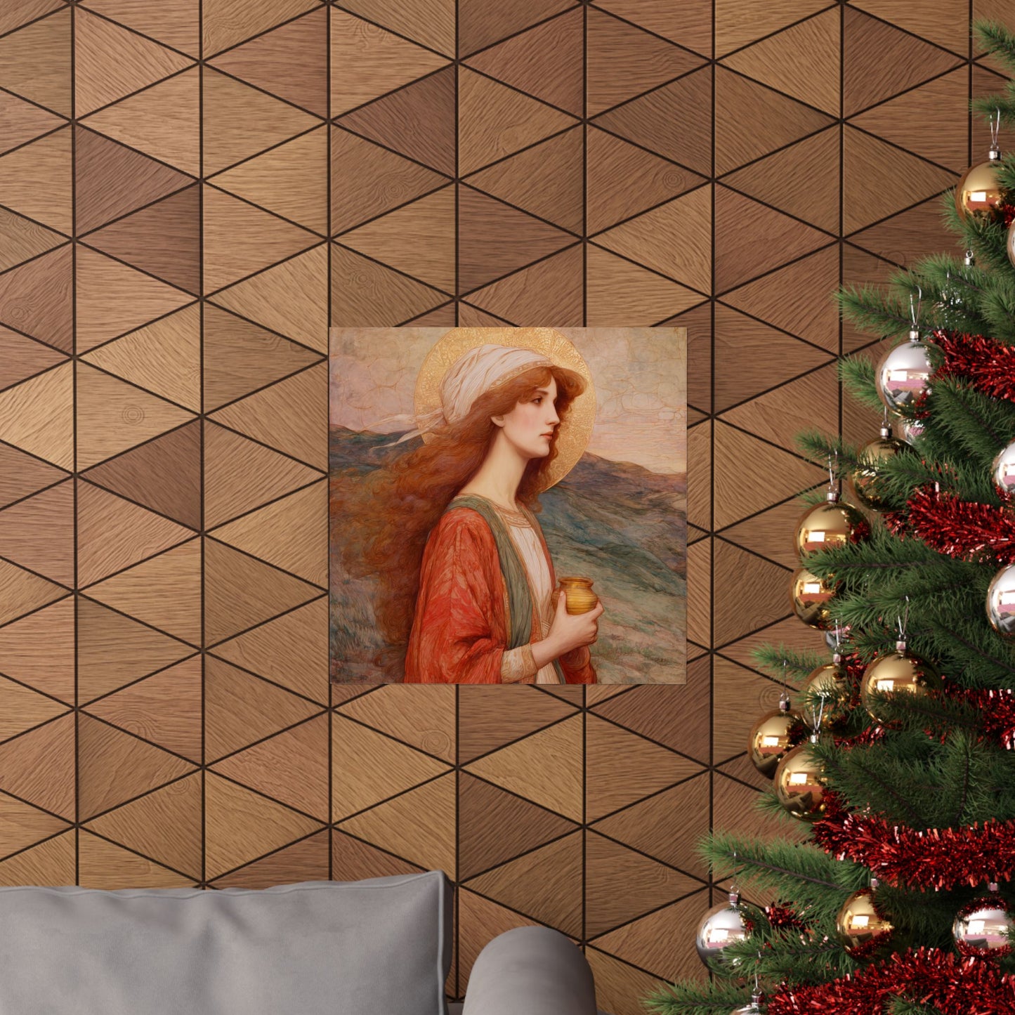 Saint Joanna - Sanctified Souls Print - Multiple Sizes - Premium Matte Vertical Posters