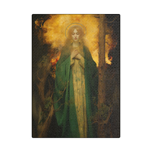 St. Afra - Catholic Martyr Canvas Print