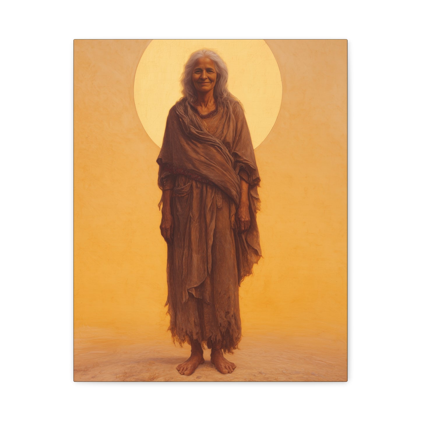 Saint Mary of Egypt - Desert Mother - Gallery Wrapped Canvas - Print - Religious Art for your Home - Catholic Art