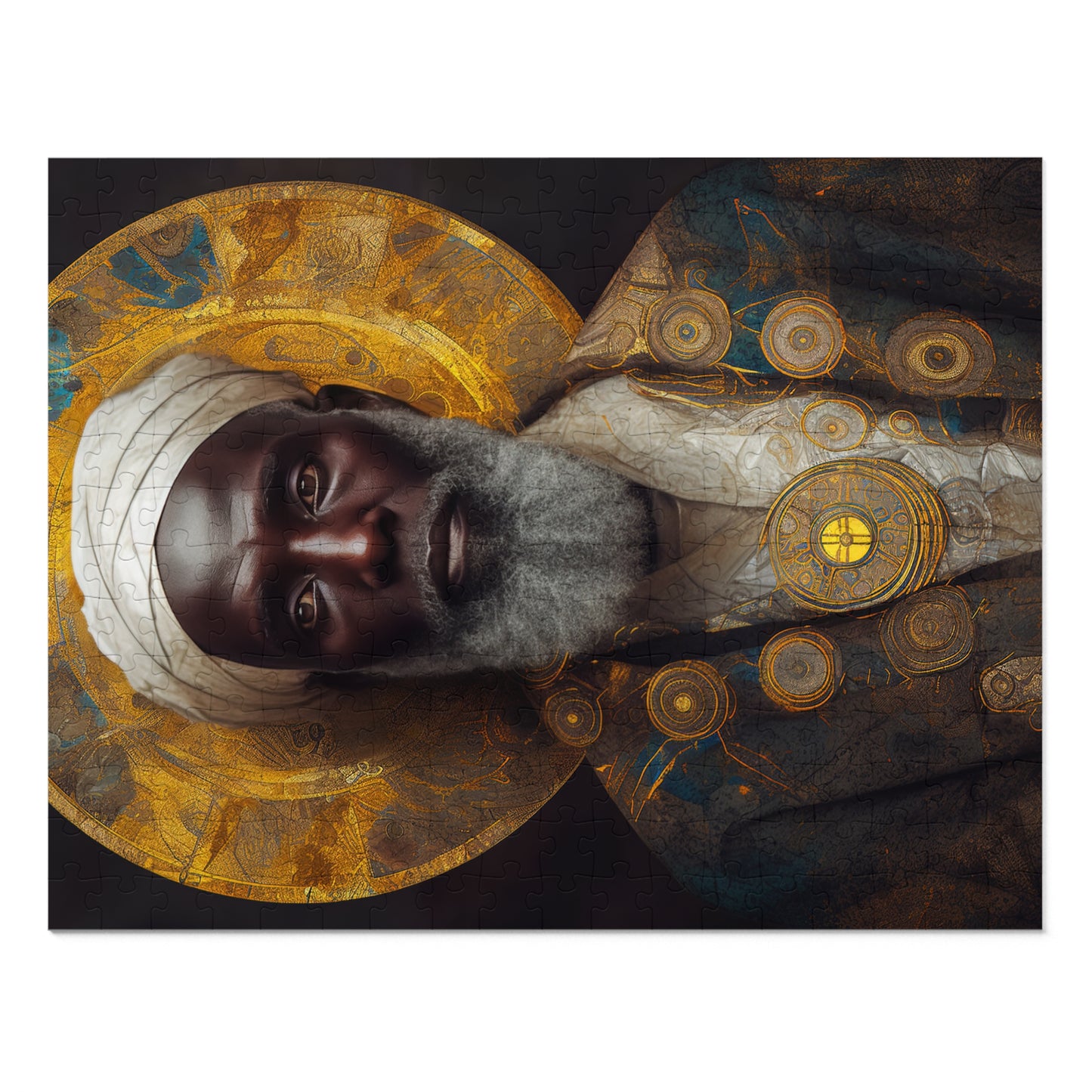 Saint Benedict - Puzzle and Keepsake Tin - Religious Jigsaw Puzzle (30, 110, 252, 500,1000-Piece) - Religious Puzzle