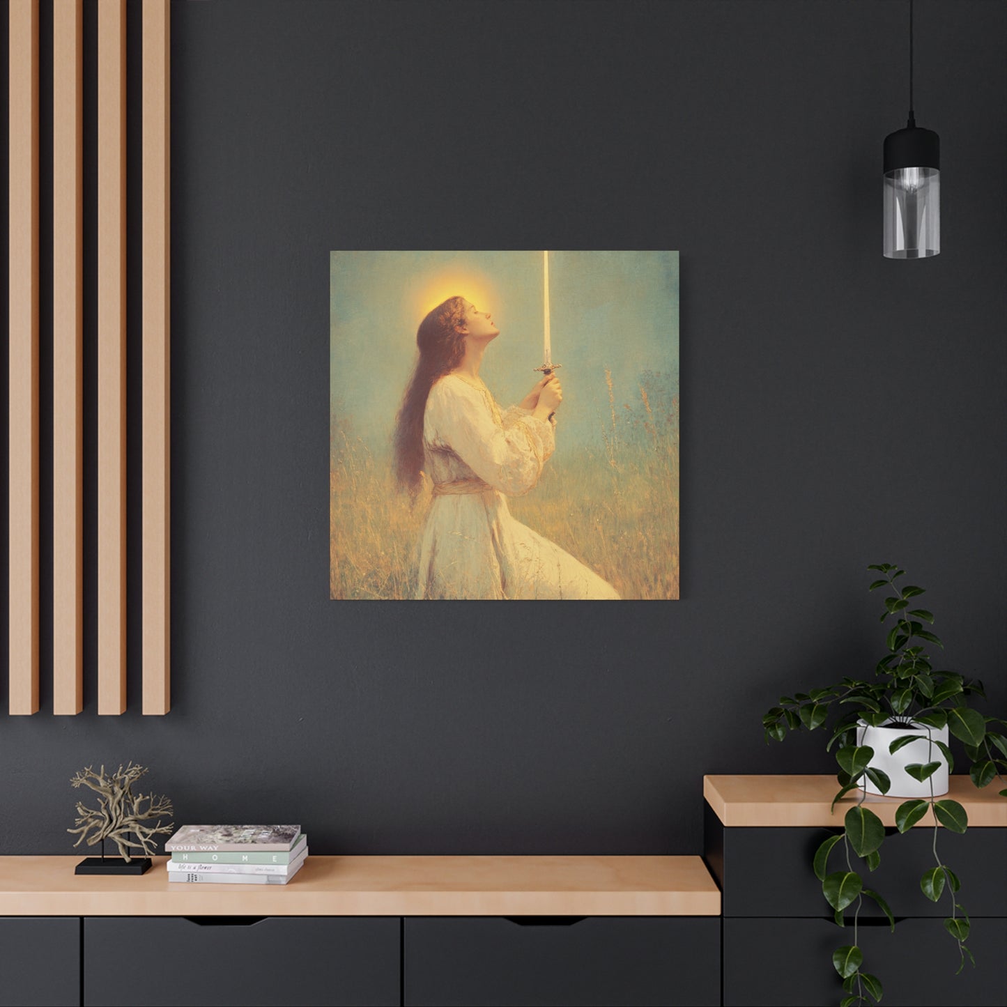 St. Joan of Arc - Catholic Saint Canvas Print