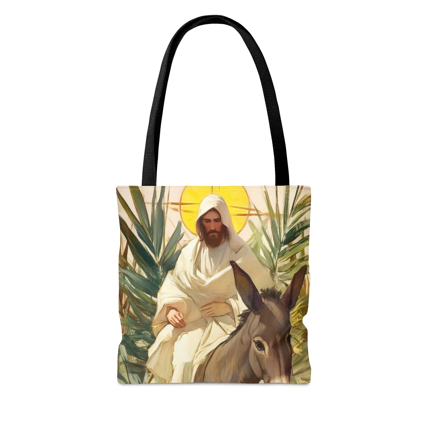 Benedictus Qui Venit (Blessed is He who comes) Tote Bag - Large Medium Small Faith Art Bag - Catholic Faith Purse - Double Sided