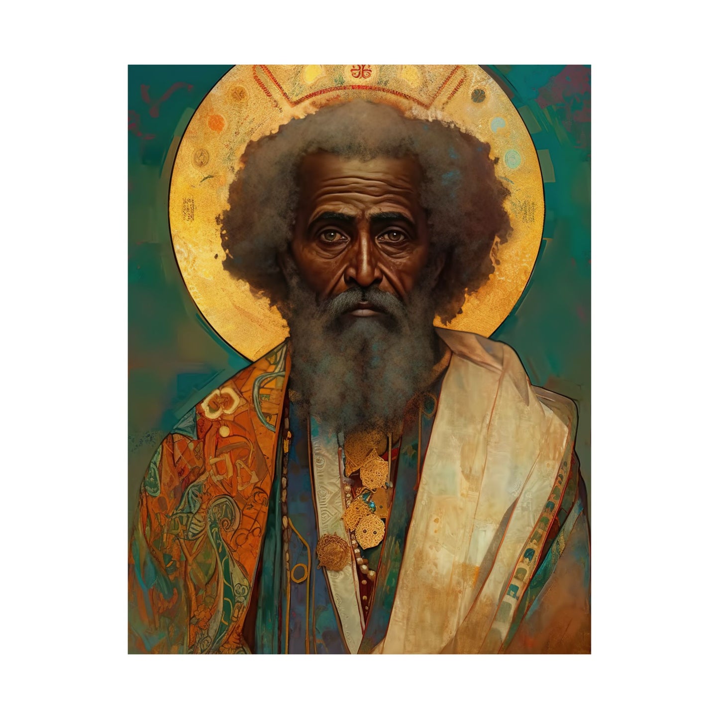 Saint Moses - Sanctified Souls Print - Multiple Sizes - Premium Matte Vertical Posters
