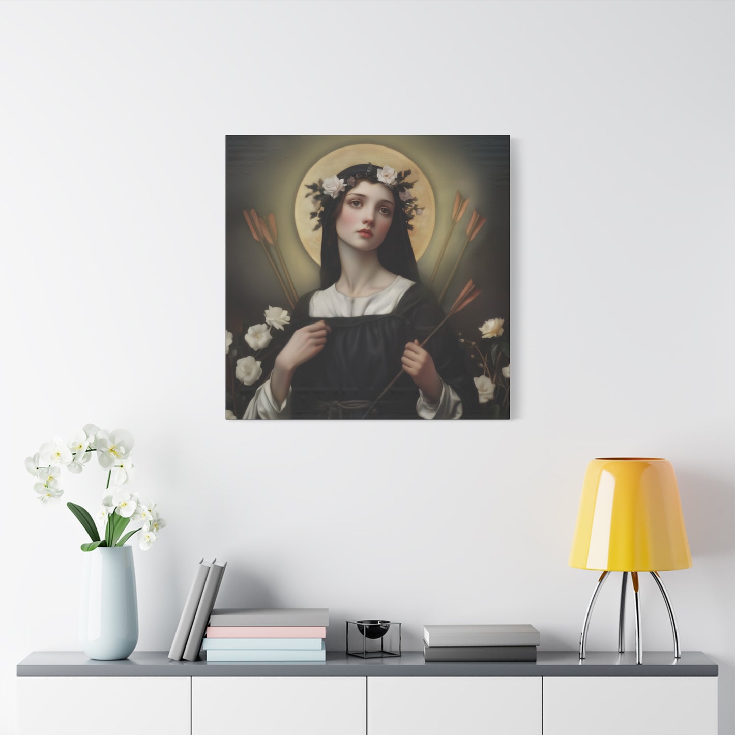 Saint Dorothy of Montau - Gallery Wrapped Canvas - Print - Religious Art for your Home - Catholic Art