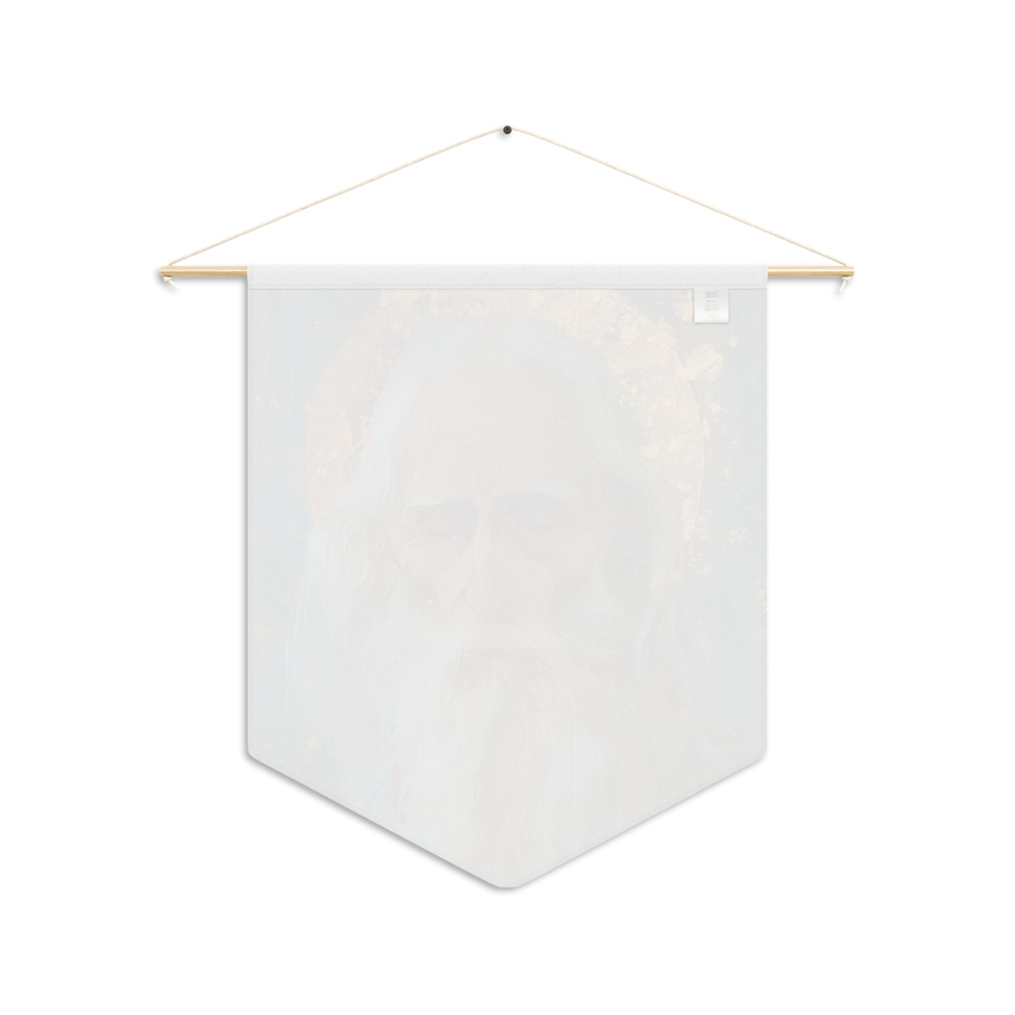 Saint Paul the Simple Wall Banner / Wall Hanging - Prayer room art - Catholic Home Art - Large Saint Art - 18" x 21"