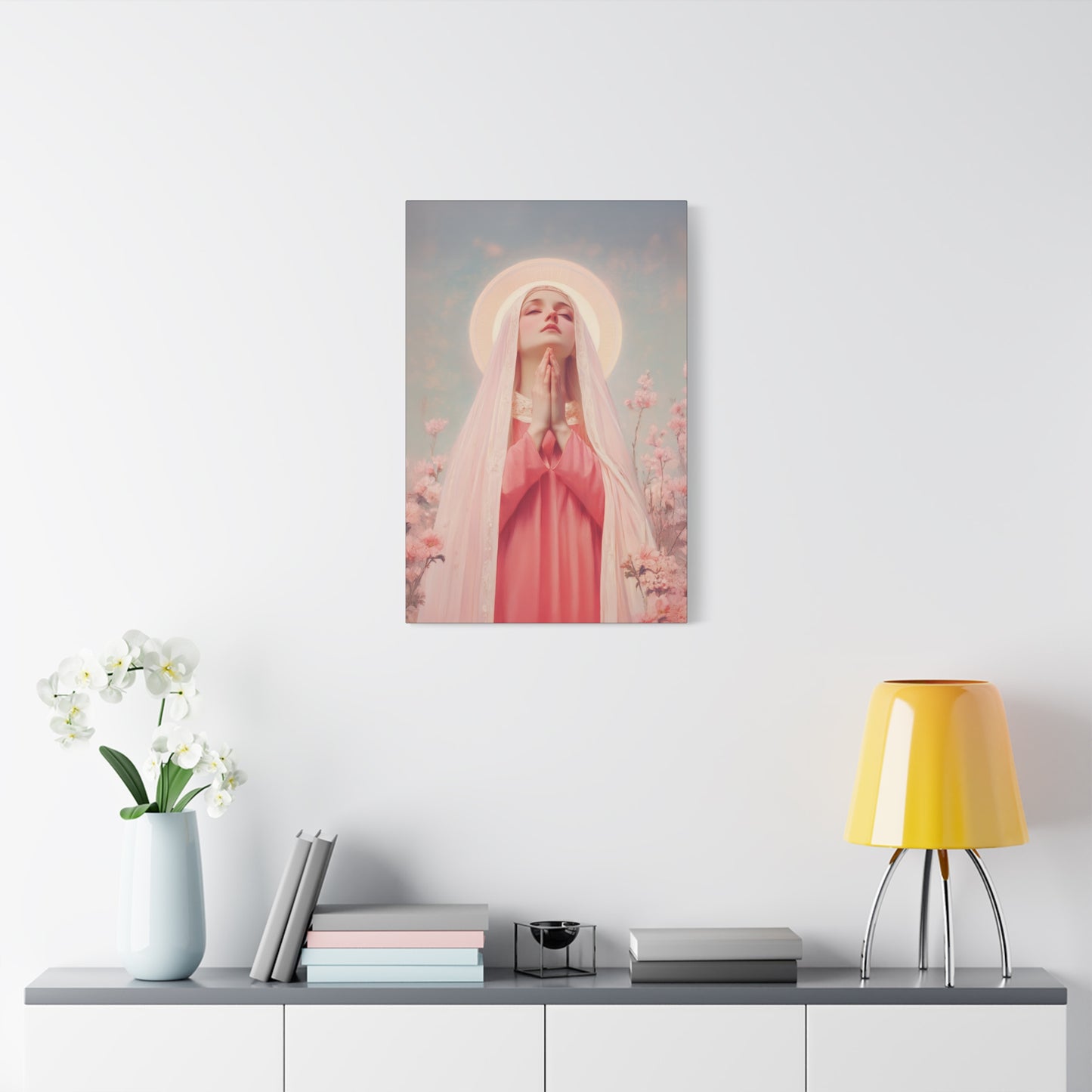 Saint Illuminata - Gallery Wrapped Canvas - Print - Religious Art for your Home - Catholic Art Print