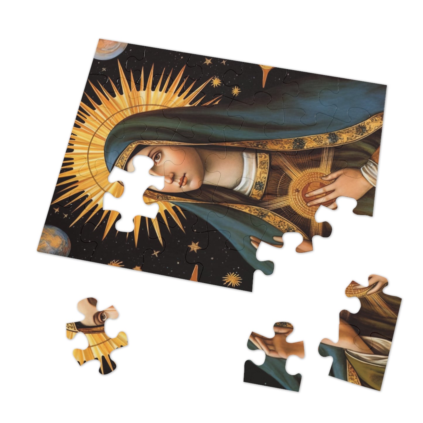 Saint Clare of Assisi - Puzzle and Keepsake Tin - Religious Jigsaw Puzzle (30, 110, 252, 500,1000-Piece) - Religious Puzzle