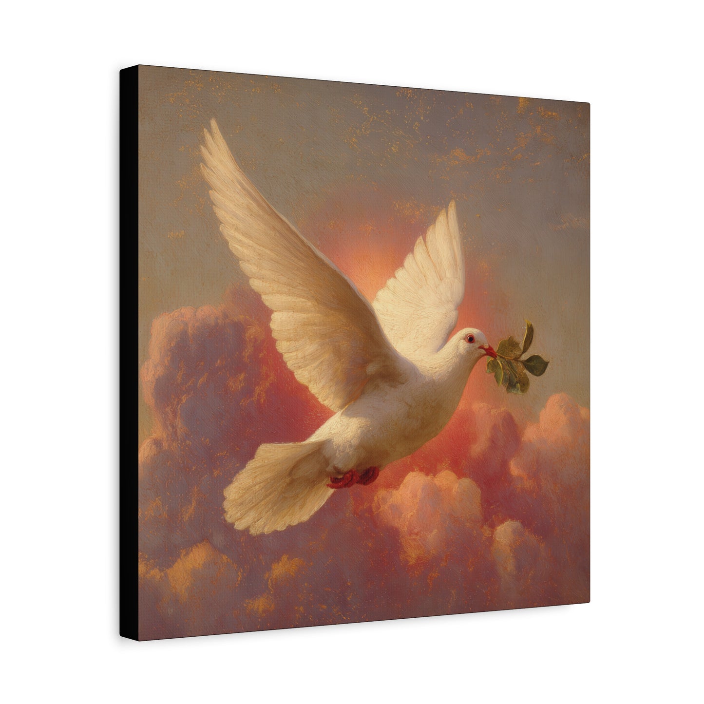 The Spirit Who Restored the Horizon - Holy Spirit - The Dove- Gallery Wrapped Canvas - Print - Religious Art for your Home - Catholic