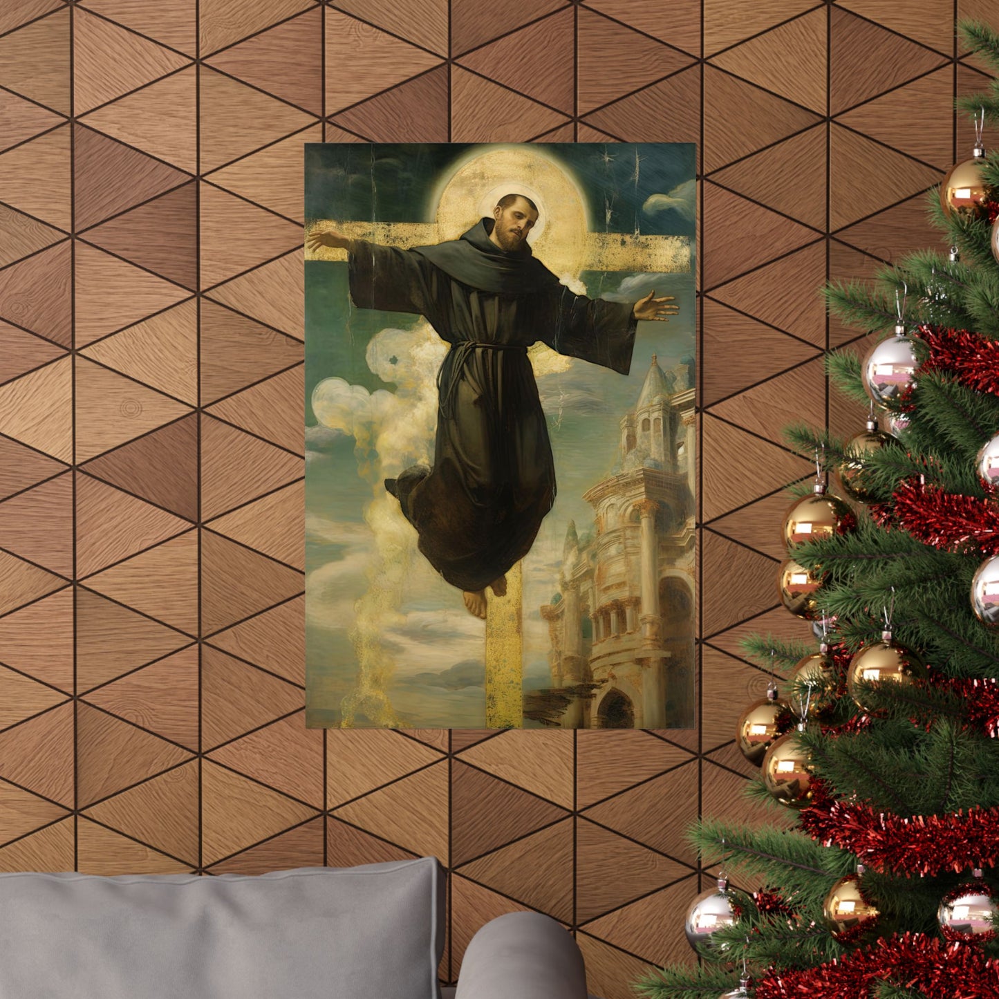 Saint Joseph of Cupertino Print - Sanctified Souls Print - Multiple Sizes - Premium Matte Vertical Posters