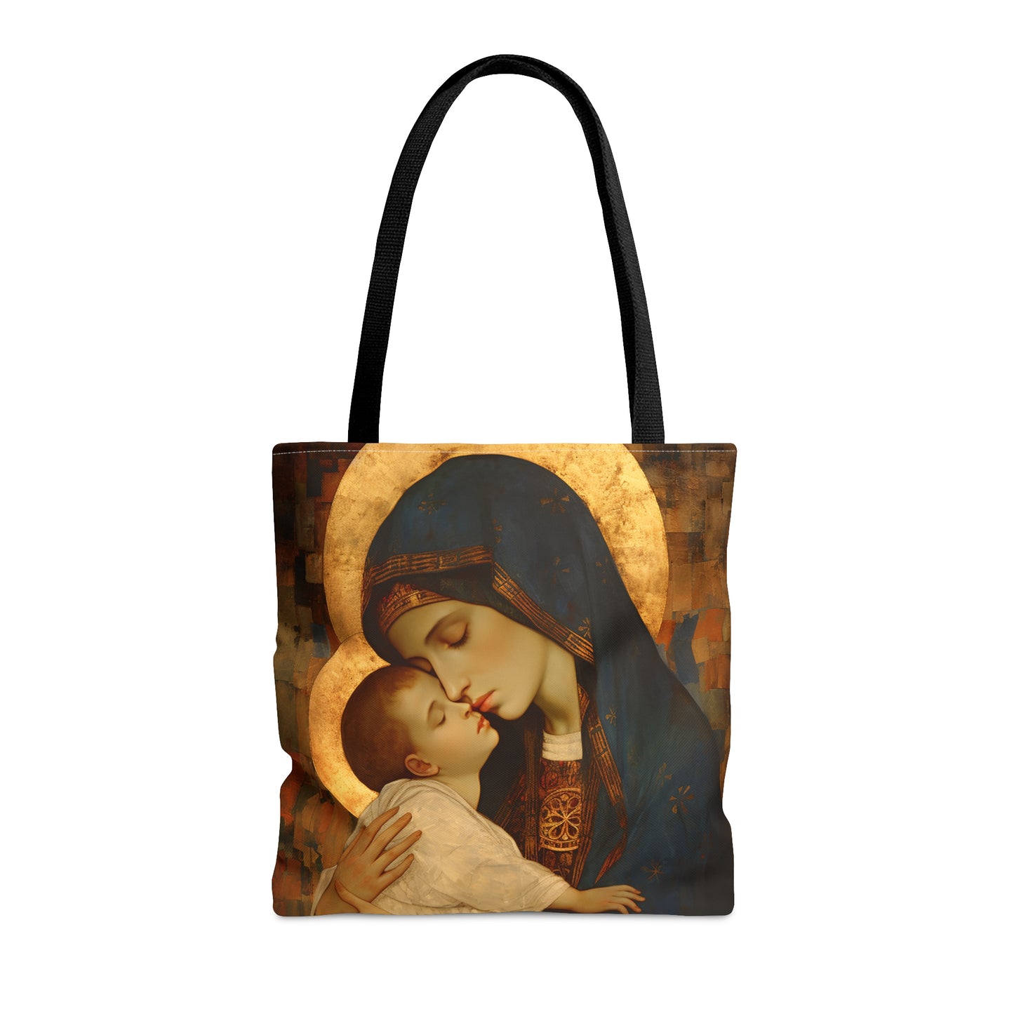 Mary, Mother of God - Divine Mother Tote Bag - Large Medium Small Faith Art Bag - Catholic Faith Purse - Religious Carry All