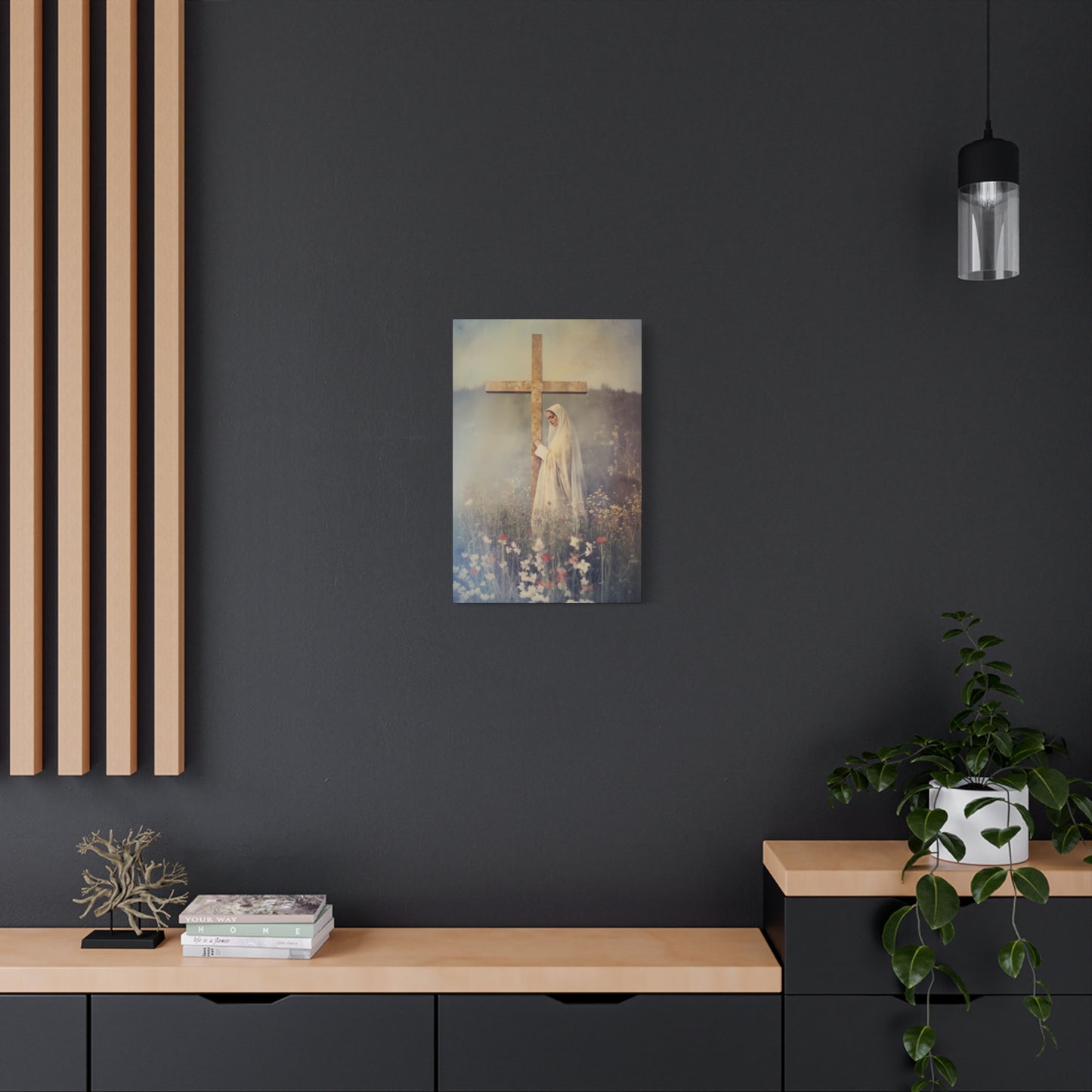 The Feast of the Exaltation of the Holy Cross - Multiple Sizes - Catholic Home art - Museum Wrapped Canvas - Sanctified Souls Print