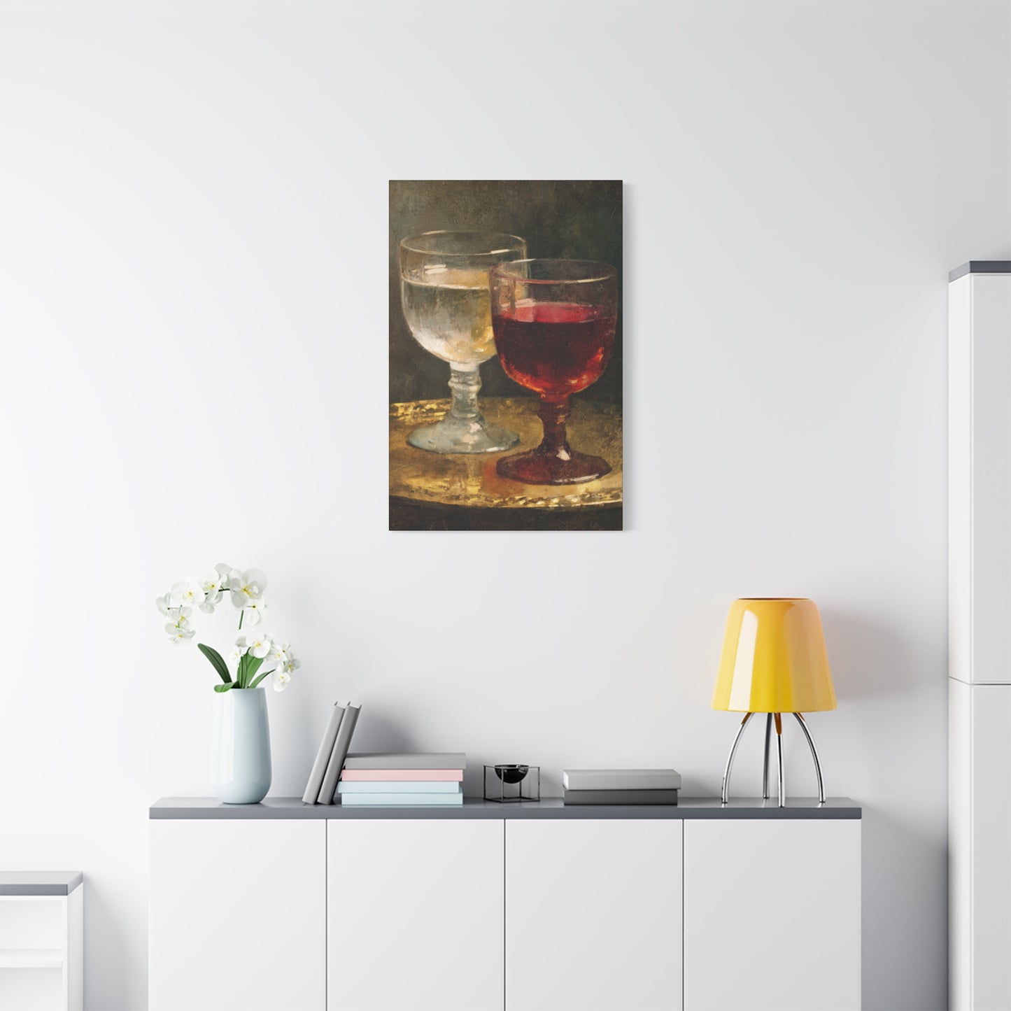 Cana and the Miracle of Abundance - Water into Wine - Gallery Wrapped Canvas - Print - Religious Art for your Home - Catholic Art Print