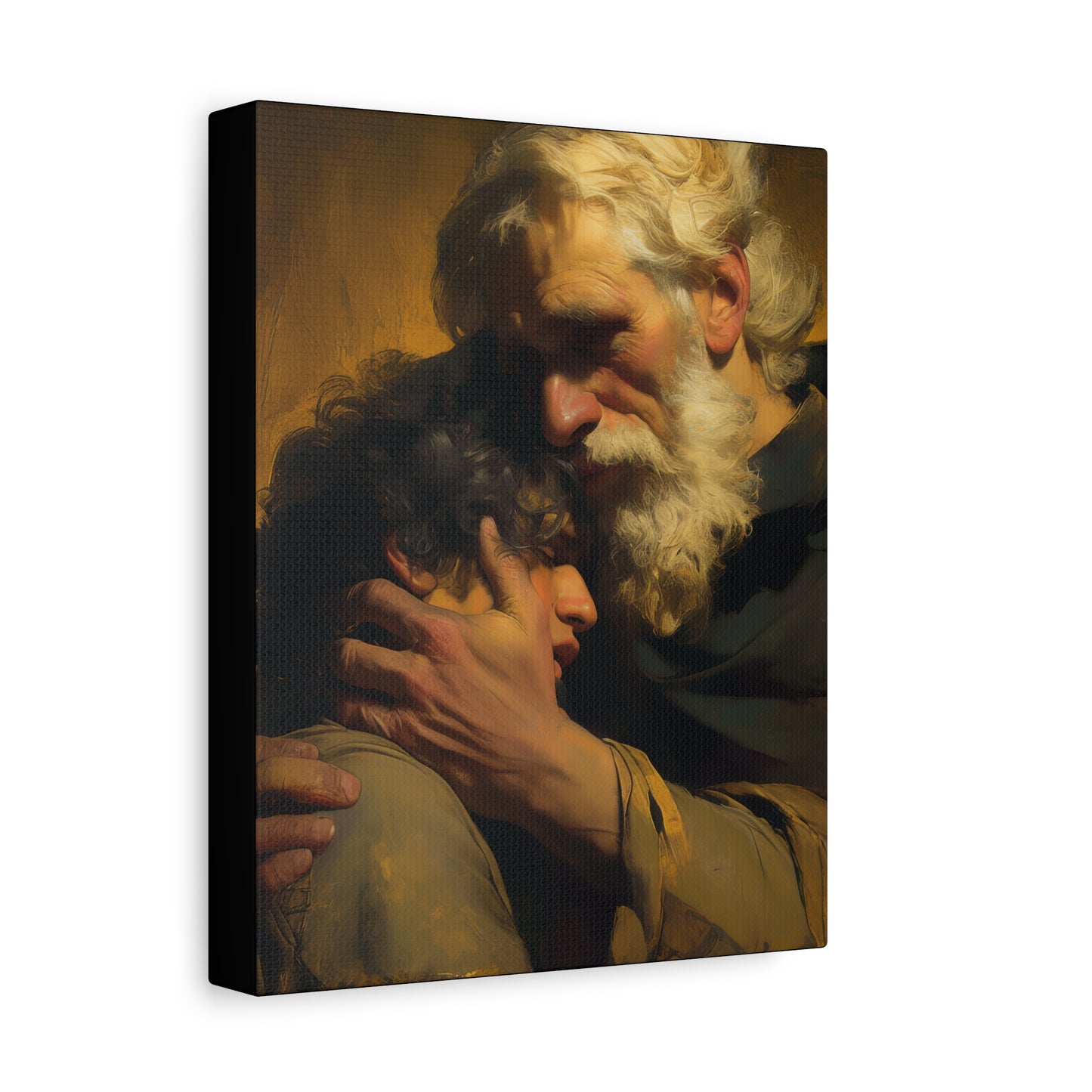 The Return of the Prodigal Son - Gallery Wrapped Canvas - Print - Religious Art for your Home - Catholic Art Print
