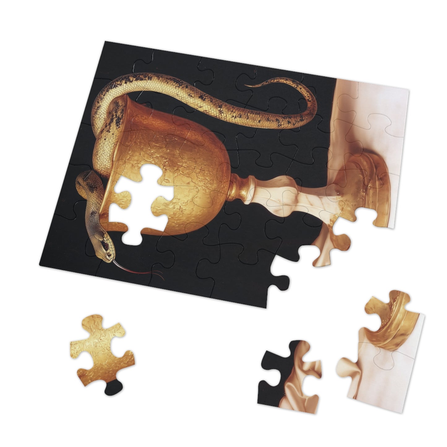 Saint John's Chalice - Puzzle & Keepsake Tin - Religious Jigsaw Puzzle (30, 110, 252, 500,1000-Piece)