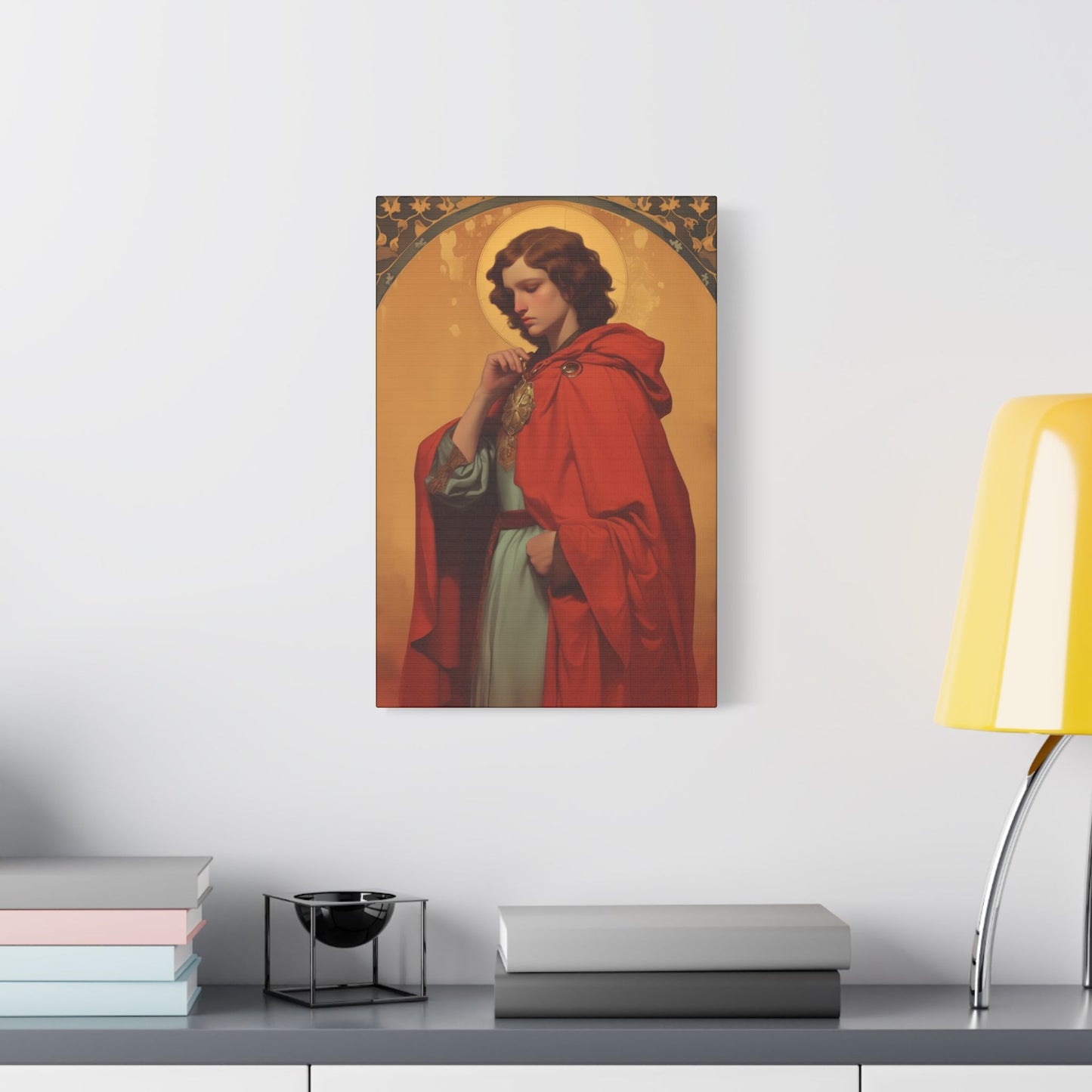 Saint Casimir of Poland Canvas Print - Multiple Sizes - Catholic Home art - Museum Wrapped Canvas - Sanctified Souls Print