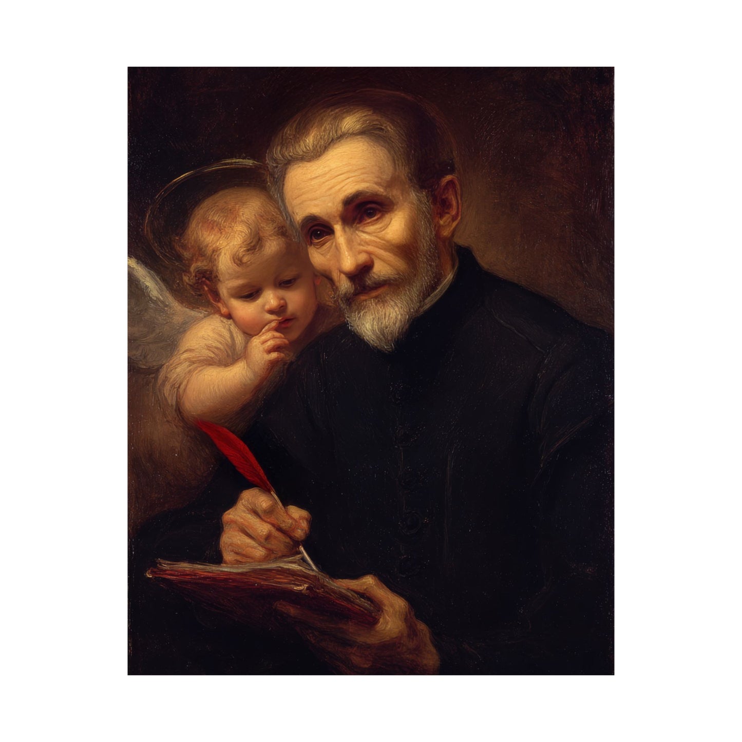 Saint Peter Canisius - Sanctified Souls Print - Multiple Sizes - Premium Matte Vertical Posters
