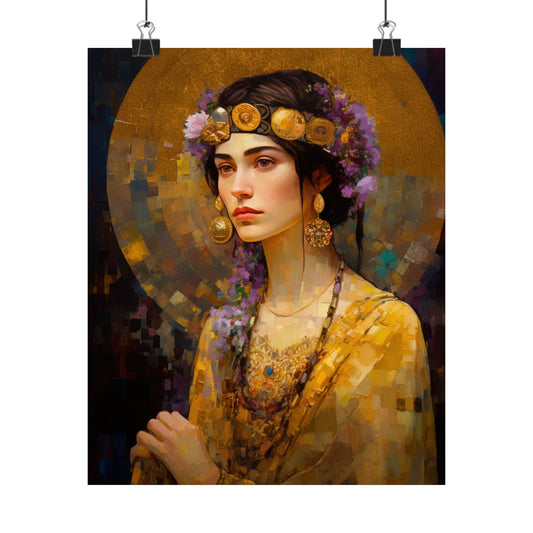 St. Lydia Purpuraria - Catholic Saint Poster Print