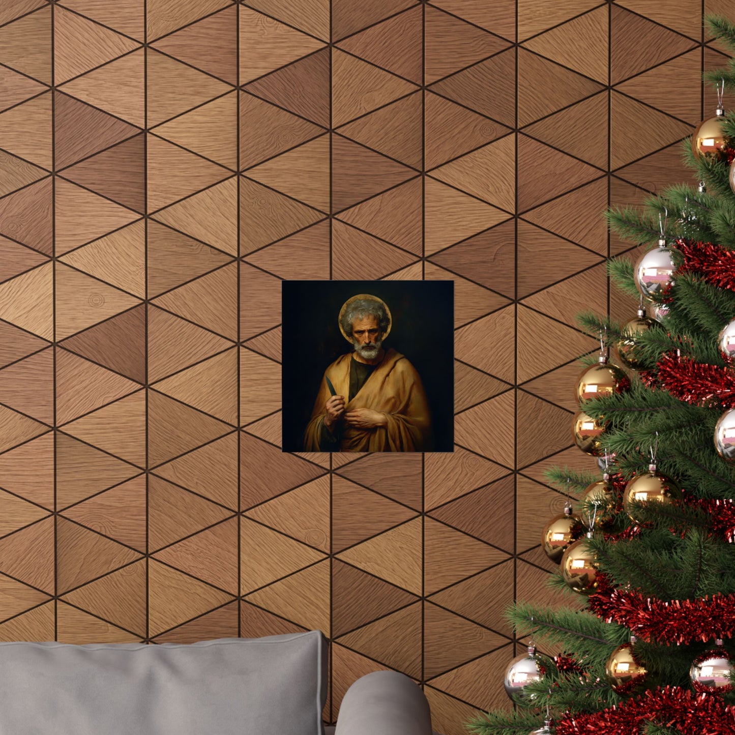 Saint Bartholomew the Apostle - Sanctified Souls Print - Multiple Sizes - Premium Matte Vertical Posters