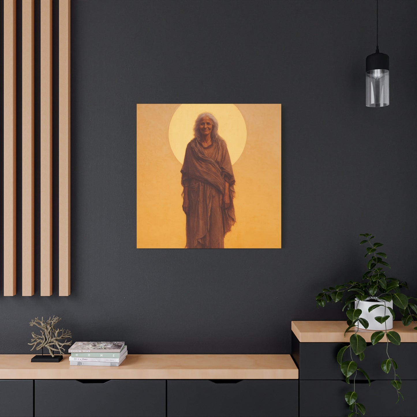 Saint Mary of Egypt - Desert Mother - Gallery Wrapped Canvas - Print - Religious Art for your Home - Catholic Art