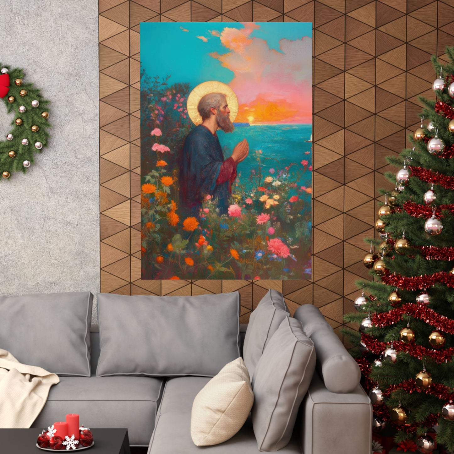 Saint Philip the Apostle - Sanctified Souls Print - Multiple Sizes - Premium Matte Vertical Posters