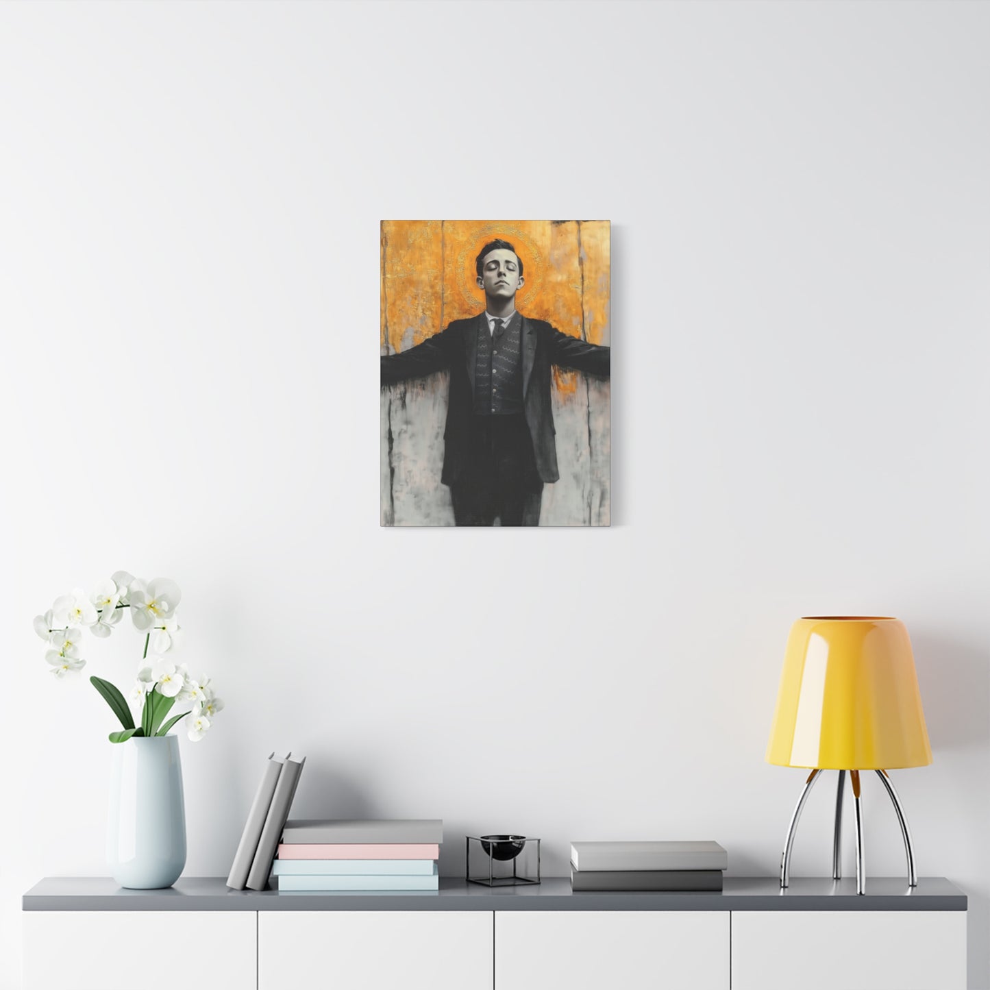 Blessed Miguel Pro- Gallery Wrapped Canvas - Print - Religious Art for your Home - Catholic Saint Art Print - Home Decor - Catholic Art