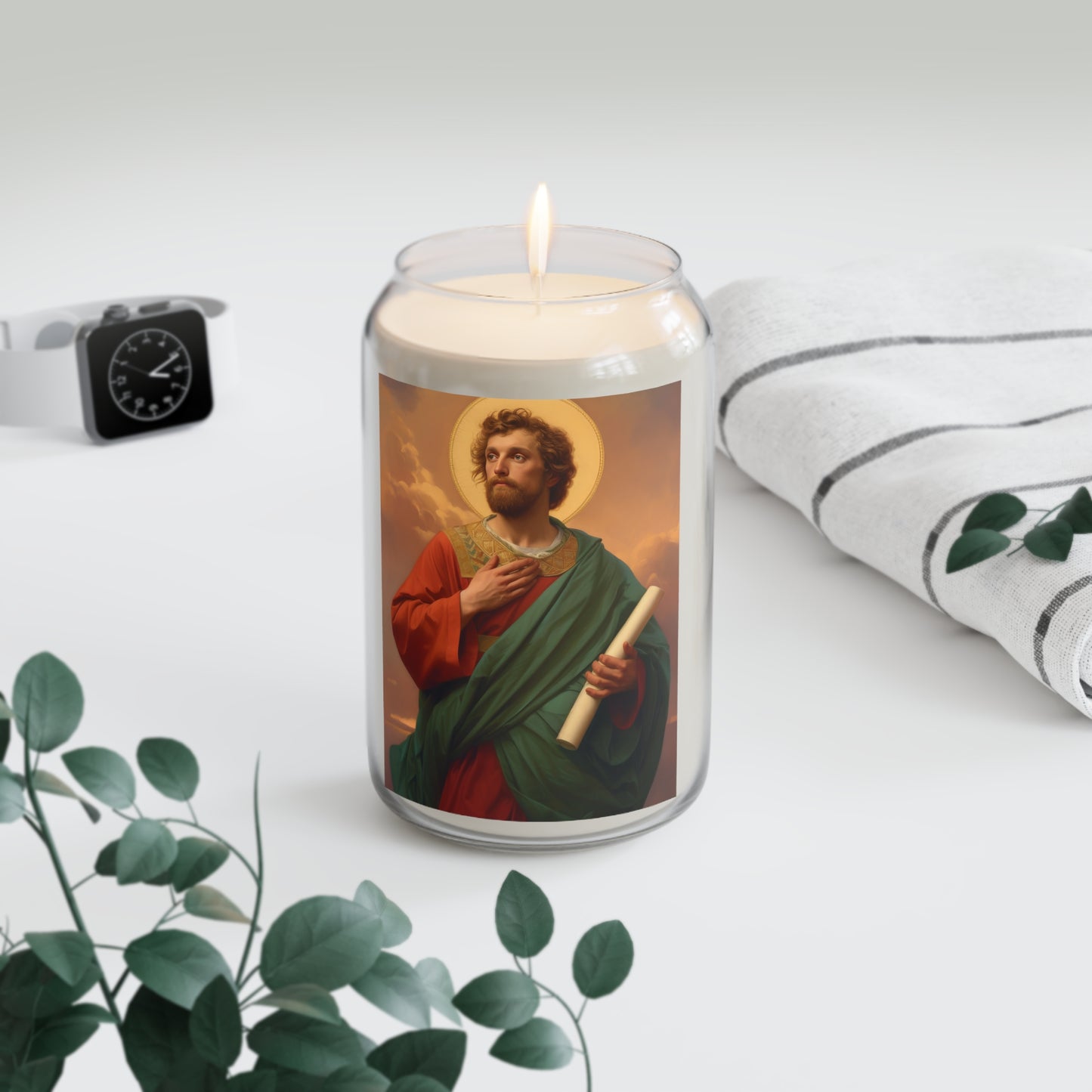Saint Timothy - Scented Prayer Candle, 13.75oz - Tall Size - Religious Prayer Candle - Catholic Art