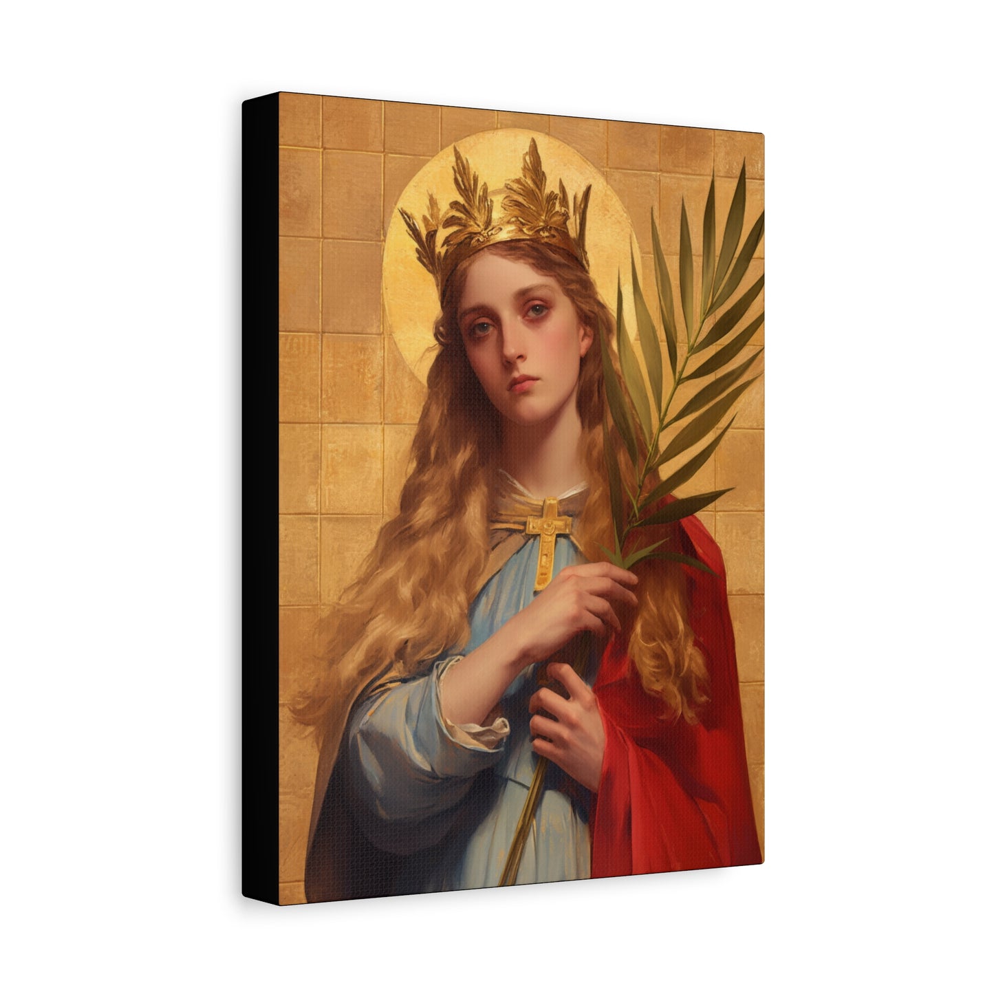 Saint Agrippina - Gallery Wrapped Canvas - Print - Religious Art for your Home - Catholic Art