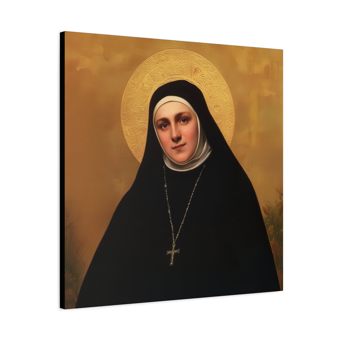 Saint Geltrude Caterina Comensoli - Gallery Wrapped Canvas - Print - Religious Art for your Home - Catholic Art