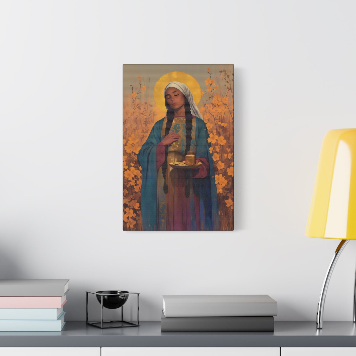Saint Hermione of Ephesus - Gallery Wrapped Canvas - Print - Religious Art for your Home - Catholic Art Print