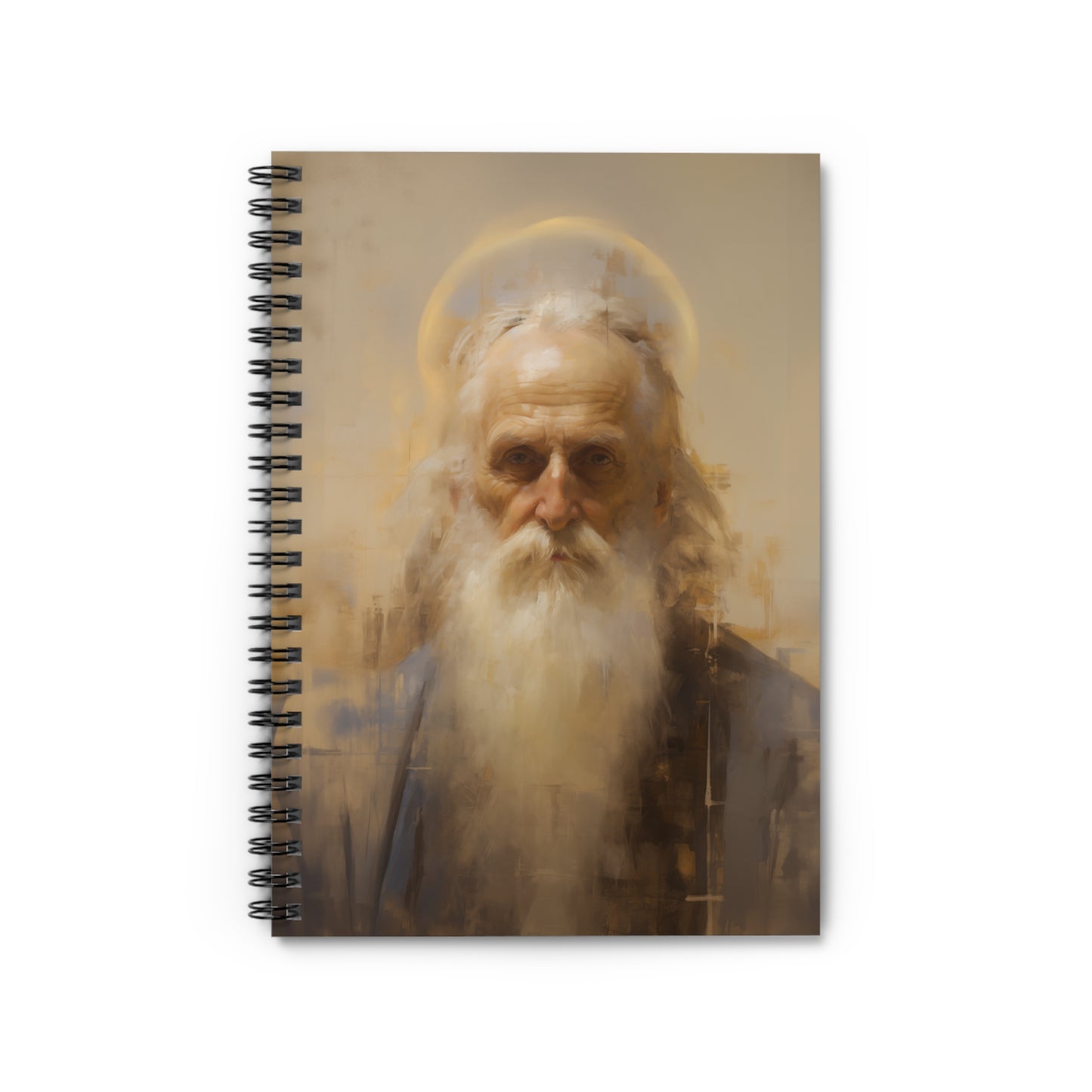 Saint Zachariah - Sanctified Souls Art - Religious - Spiral Notebook - Ruled - Catholic - Devotional Journal - Journal Diary