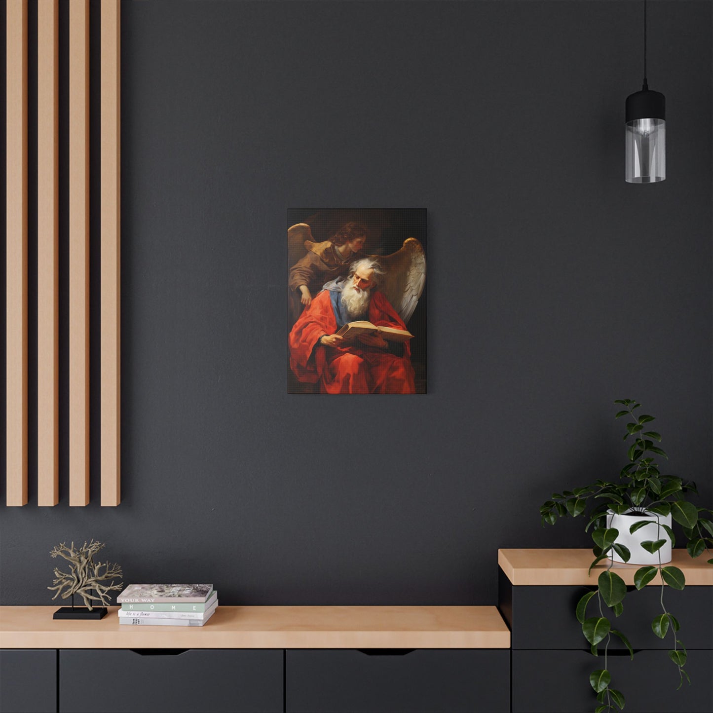 Saint Matthew the Apostle - Museum Wrapped Canvas - Sanctified Souls Print - Religious Art for your Home