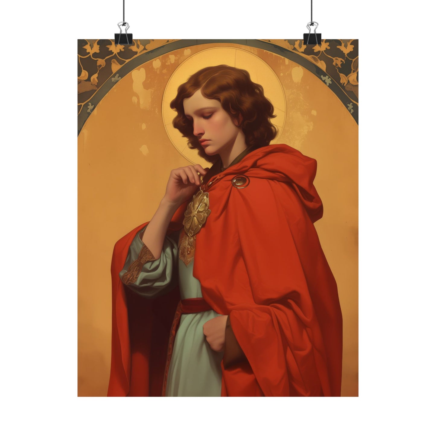 Saint Casimir of Poland Print - Sanctified Souls Print - Multiple Sizes - Premium Matte Vertical Posters