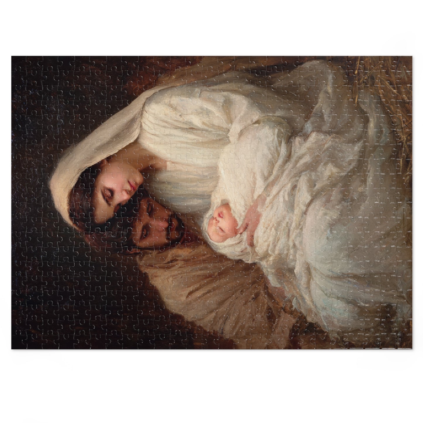 The Quiet Kingdom of the Holy Family - Puzzle & Keepsake Tin - Religious Jigsaw Puzzle (30, 110, 252, 500,1000-Piece)