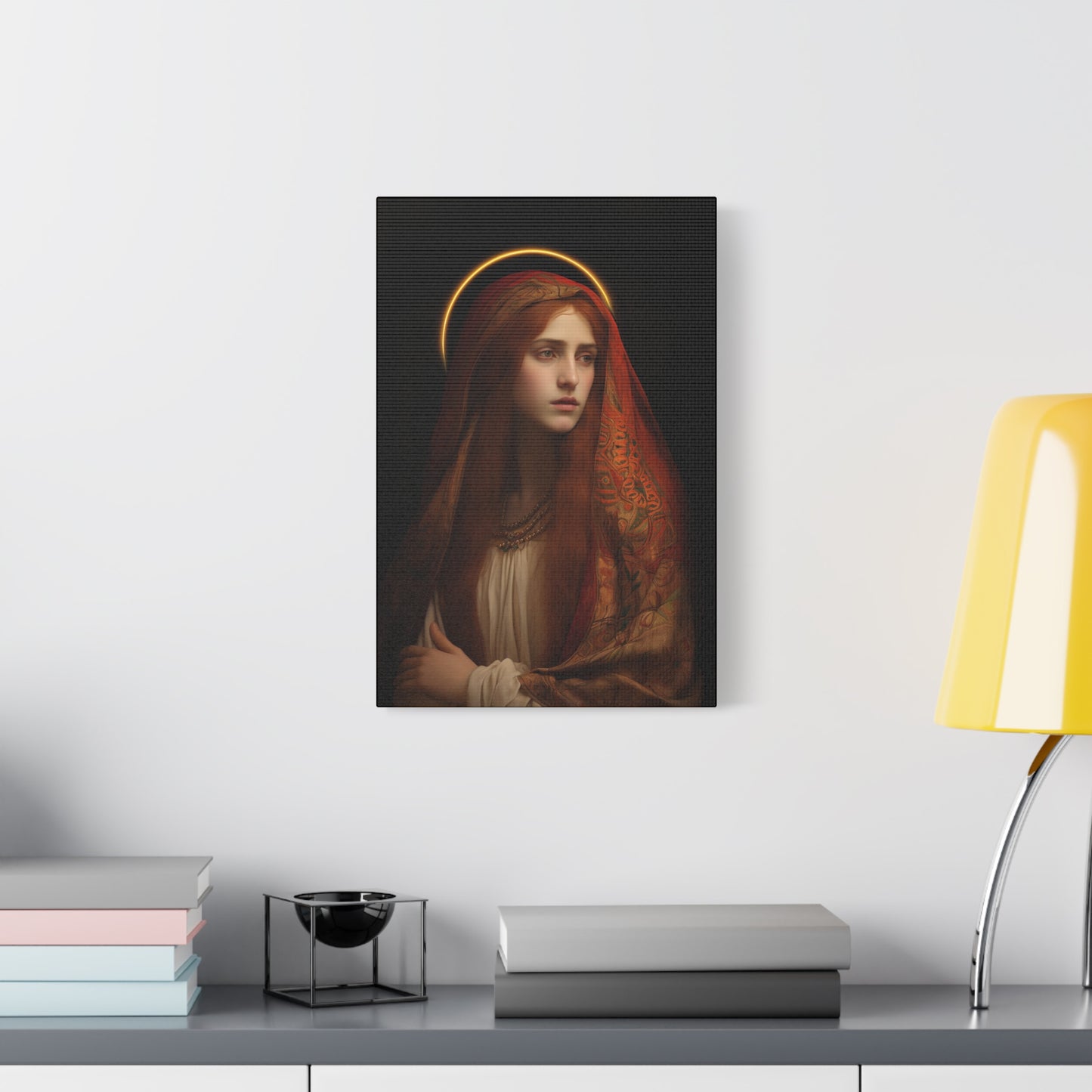 The Beloved Disciple - Mary Magdalene's Devotion - Museum Wrapped Canvas - Sanctified Souls Print - Religious Art for your Home