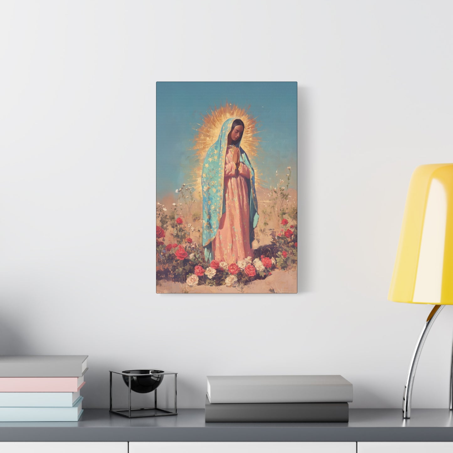 Our Lady of Guadalupe - Gallery Wrapped Canvas - Print - Religious Art for your Home - Catholic Art