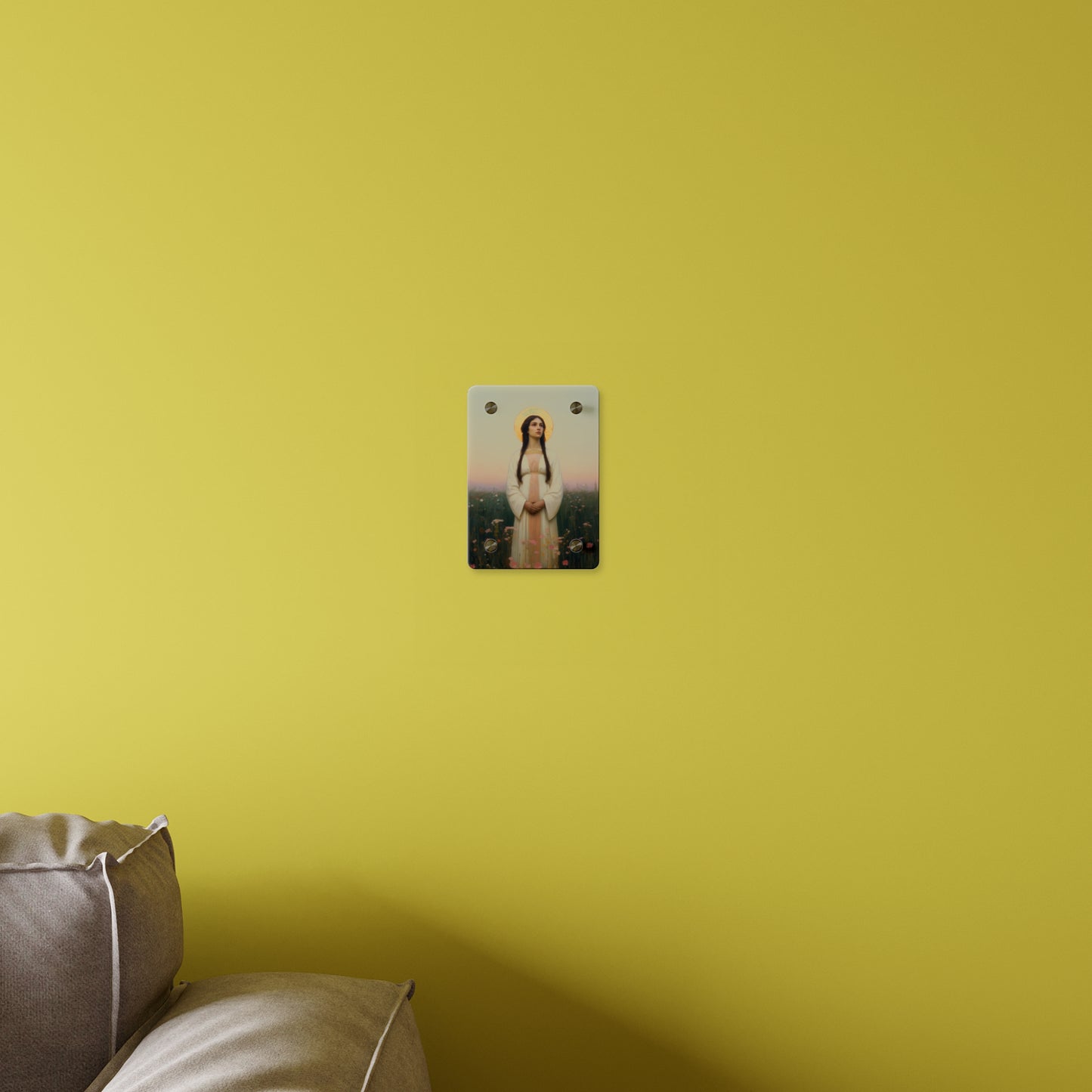 Saint Sabina Wall Art Panel - Ready to Hang Acrylic Print - Catholic Saint Art - Patron Saint Print - No Frame needed
