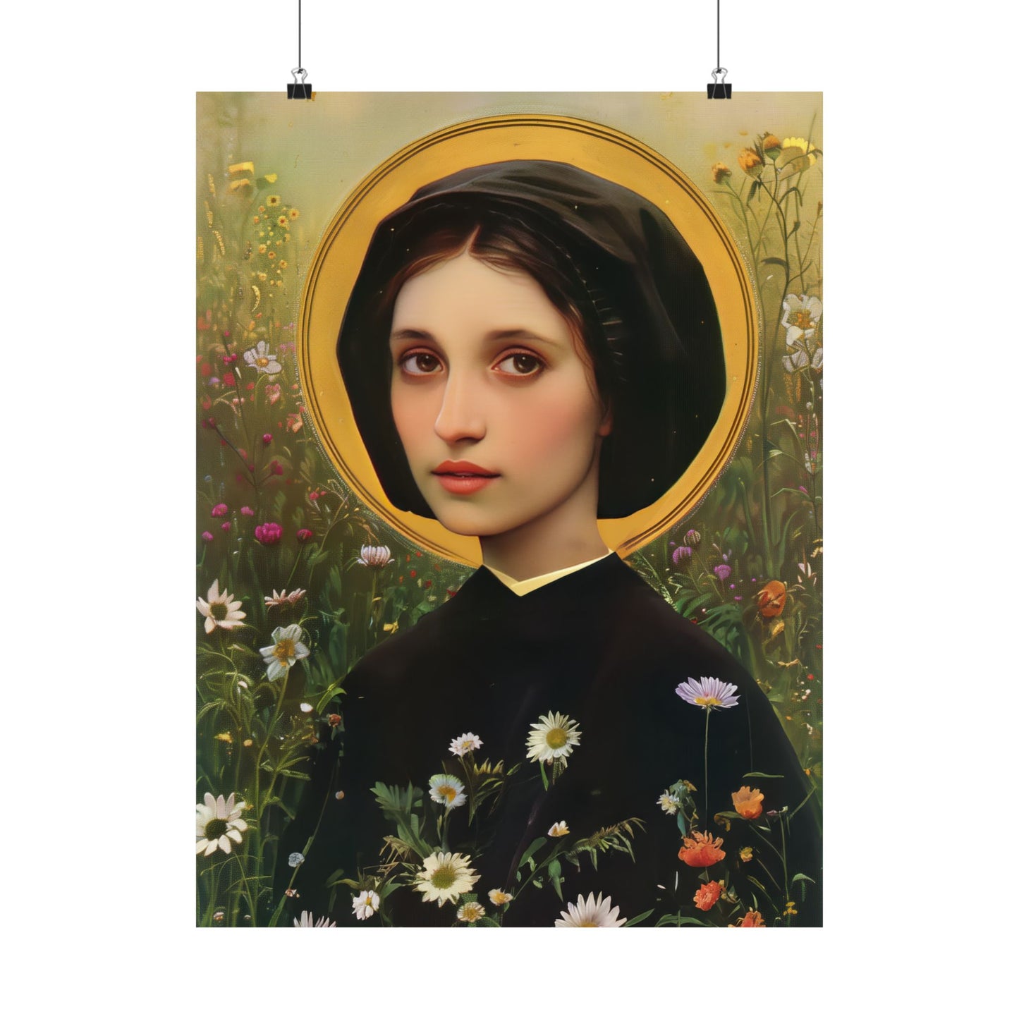 Saint Vincenza Gerosa Poster Print - Sanctified Souls Print - Multiple Sizes - Premium Posters - Catholic Art for your home