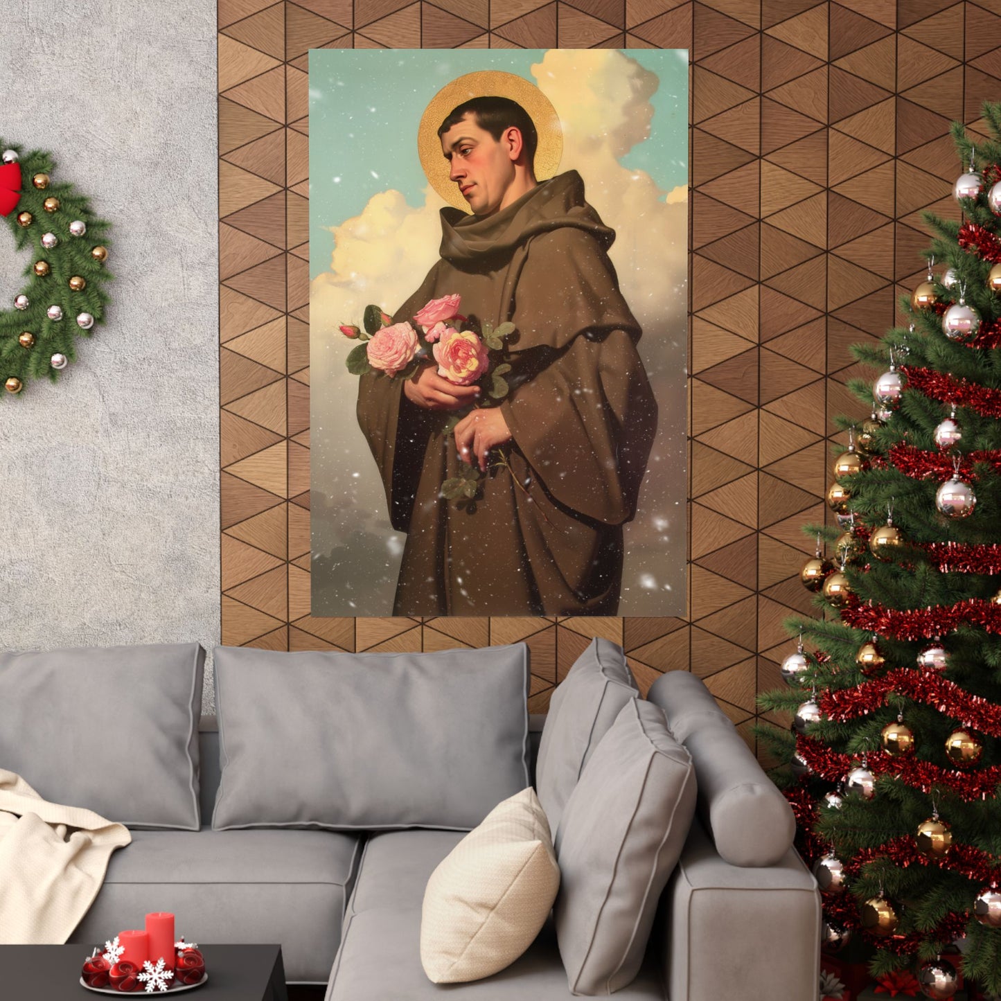 Saint Didacus of Alcala - Sanctified Souls Print - Multiple Sizes - Premium Matte Vertical Posters