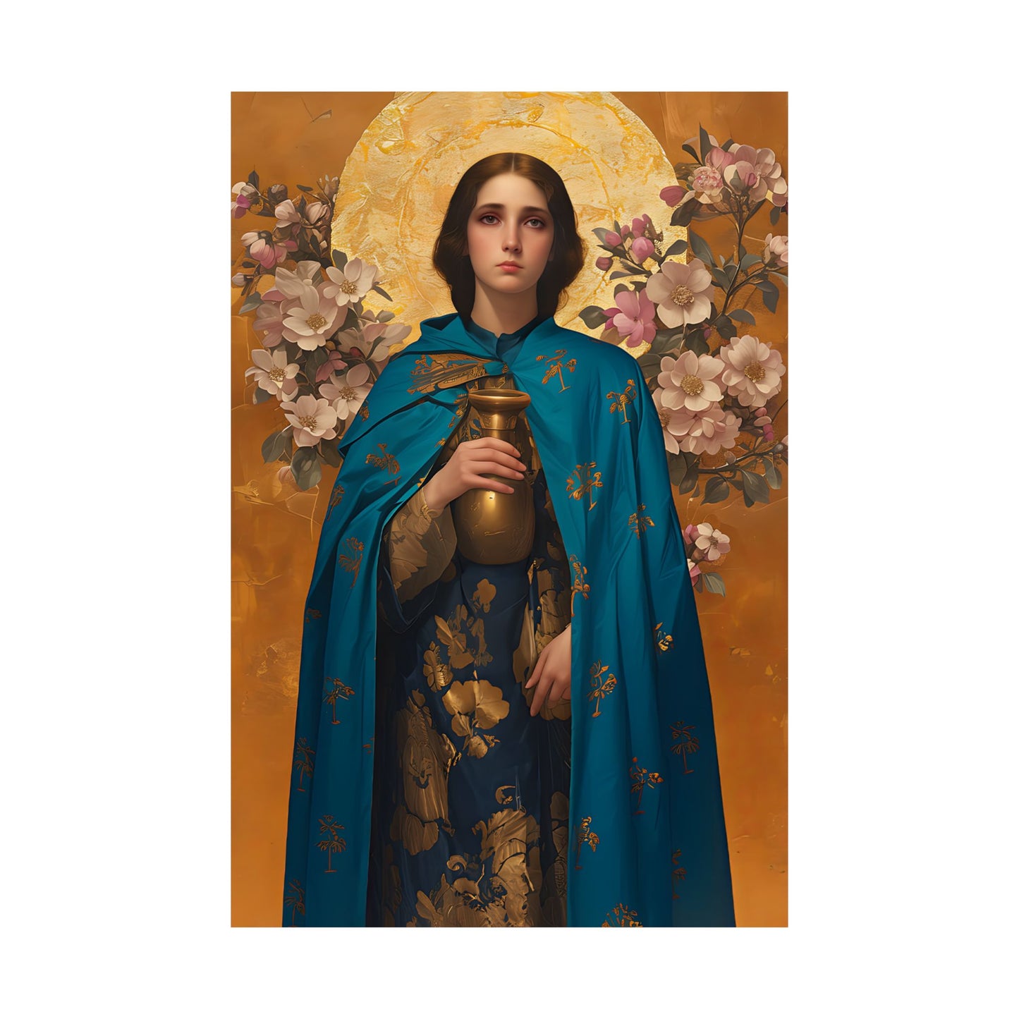 Saint Anastasia the Patrician of Alexandria - Sanctified Souls Print - Multiple Sizes - Premium Matte Vertical Posters