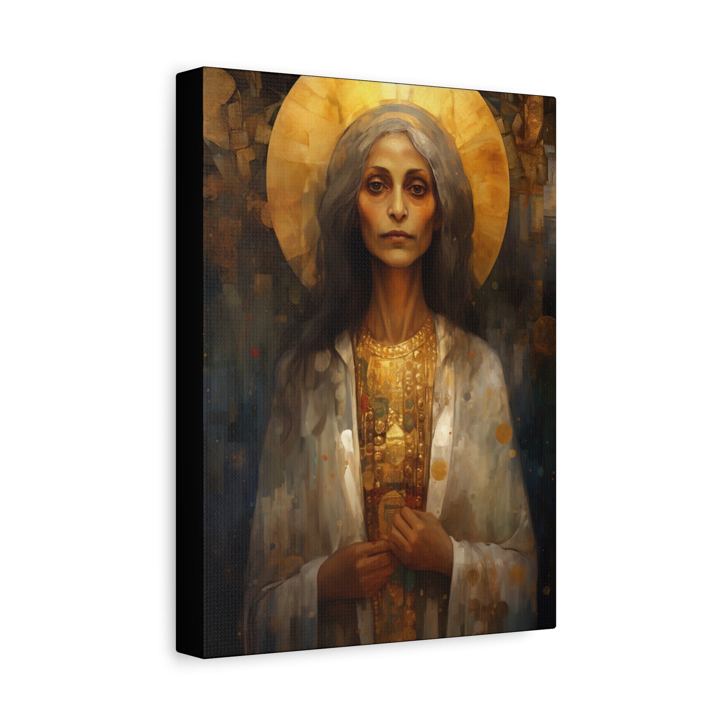 Saint Mary of Egypt - Museum Wrapped Canvas - Sanctified Souls Print - Religious Art for your Home