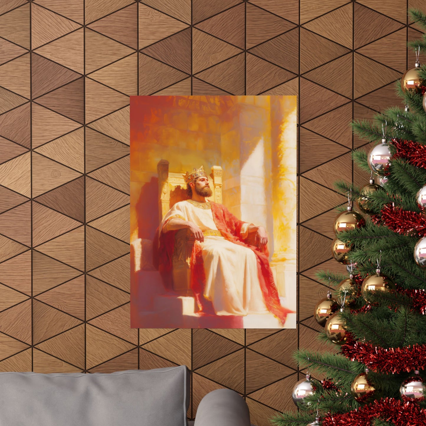 King Solomon: Keeper of God's Understanding - Sanctified Souls Print - Multiple Sizes - Premium Matte Vertical Posters