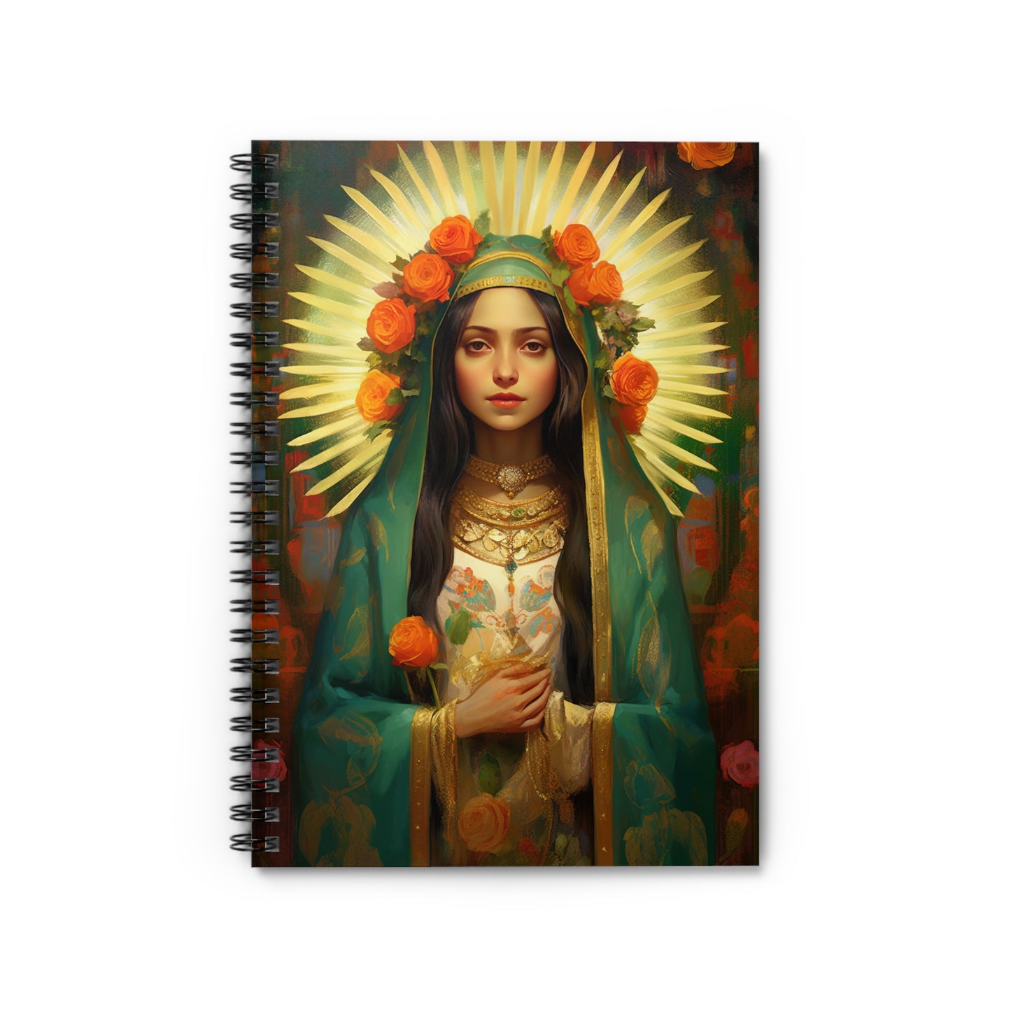 Patroness of Hope : Our Lady of Guadalupe Journal - Sanctified Souls Art - Religious Based Notebook - Spiral Notebook - Ruled Line